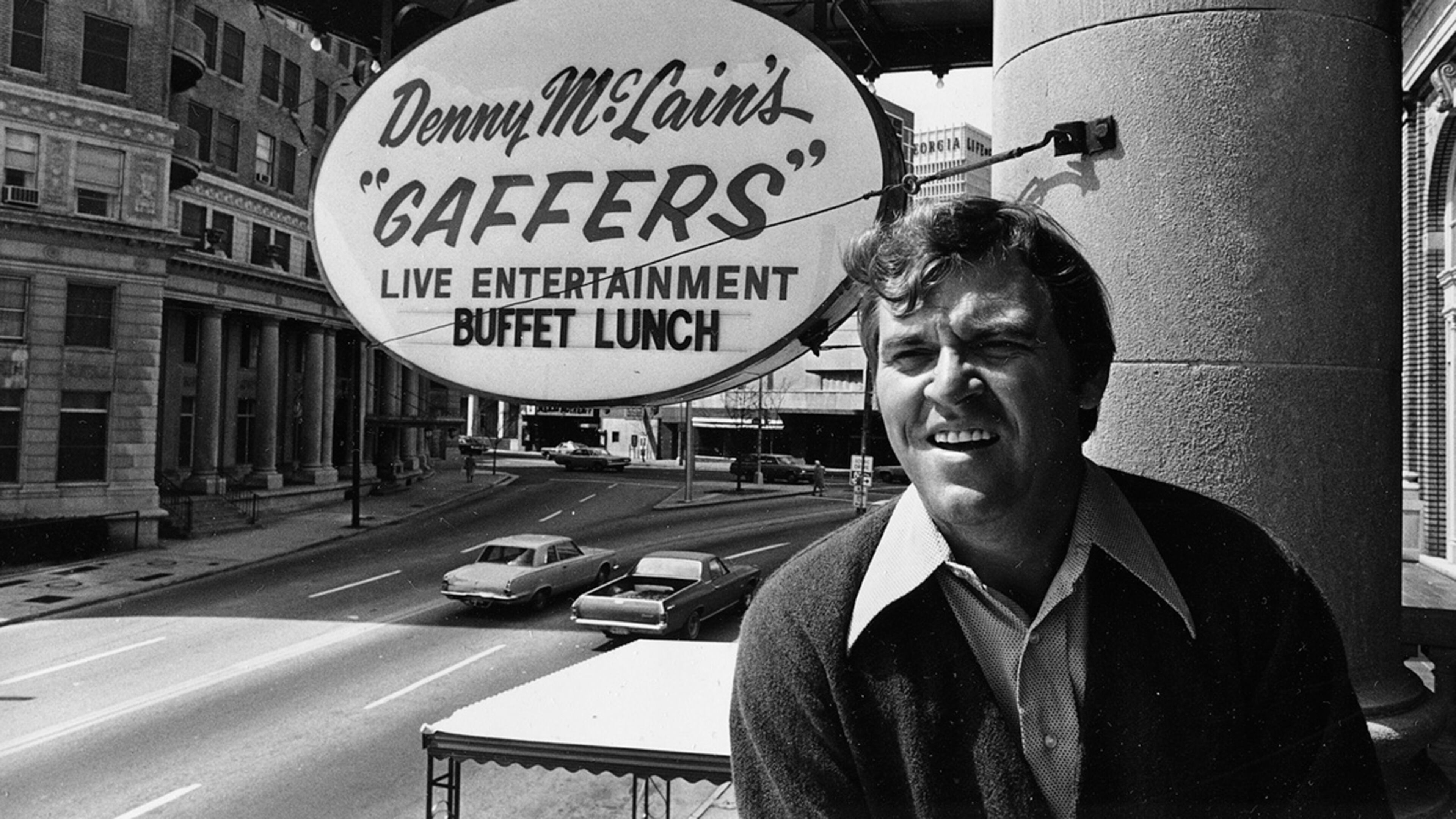 Denny McLain is a legendary Detroit Tigers pitcher and former Atlanta Brave whose activities sometimes put him in trouble with the law. He also owned Gaffers, a bar that lasted for six months in the Georgian Terrace Hotel (shown here in 1973). (AP file)