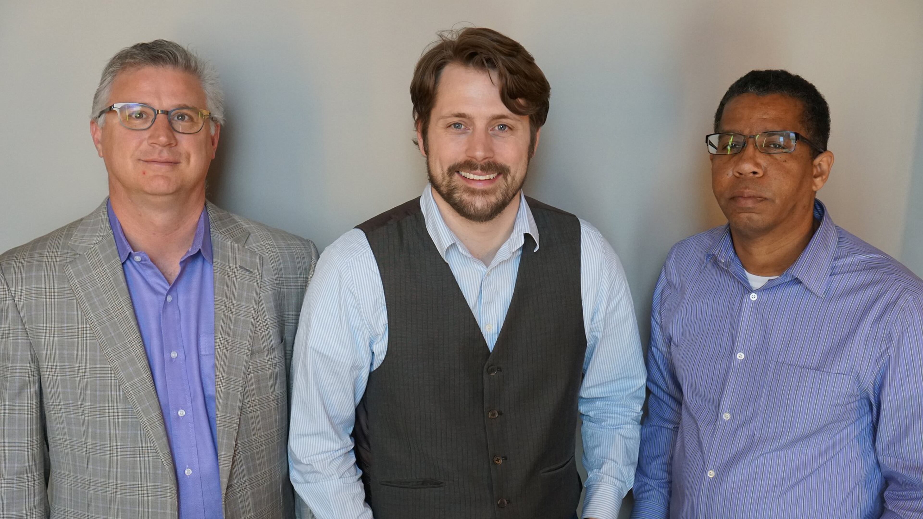 Element Data co-founders Cyrus Krohn, Geoff McDonald and Charles Davis hope to take the stress out of making decisions. (Element Data)