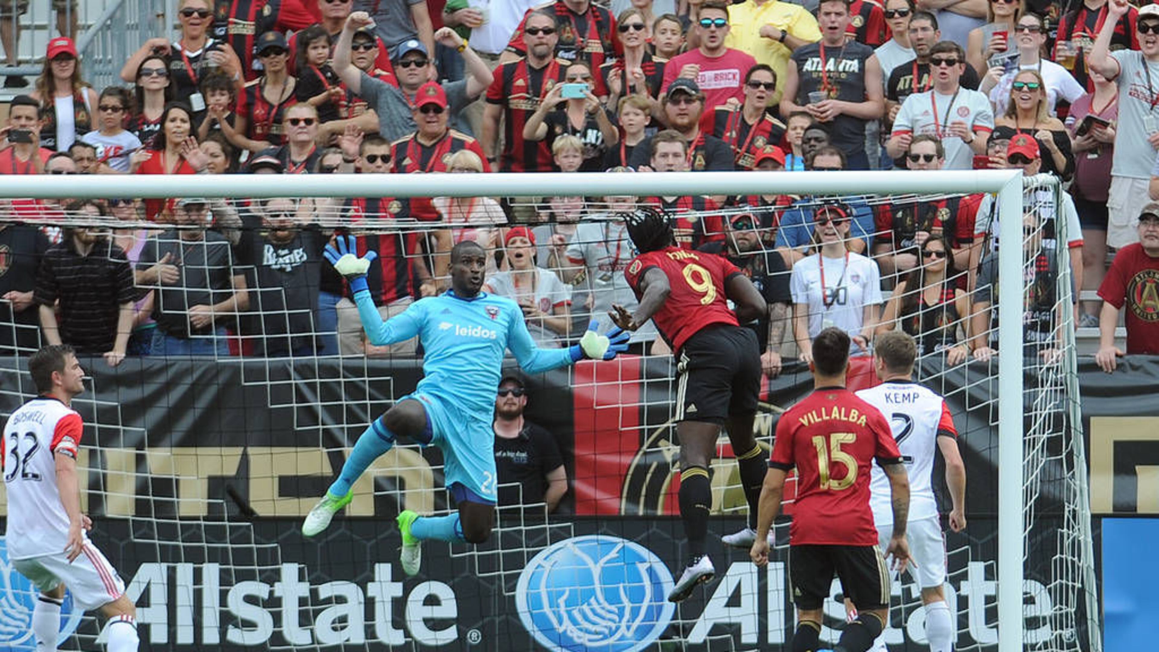 Atlanta United rarely found a way past D.C. United goalkeeper Bill Hamid last season.