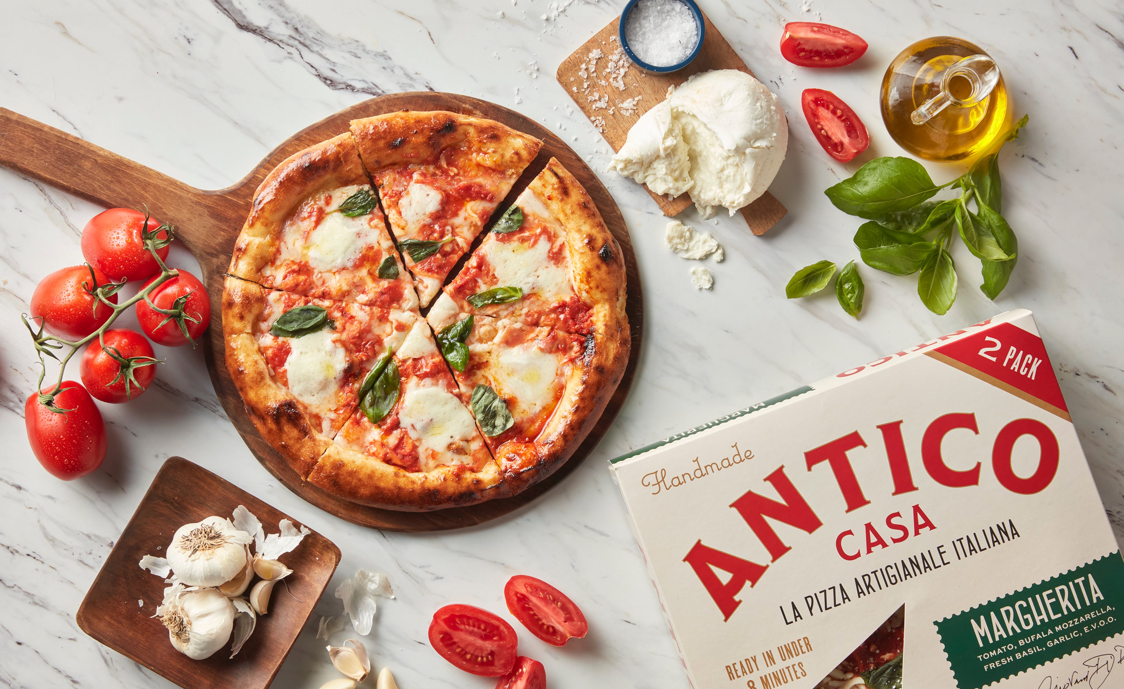 Atlanta pizza restaurant Antico has released a frozen margherita pizza available in Costco locations throughout the Southeast. (Courtesy of Antico Pizza Napoletana)