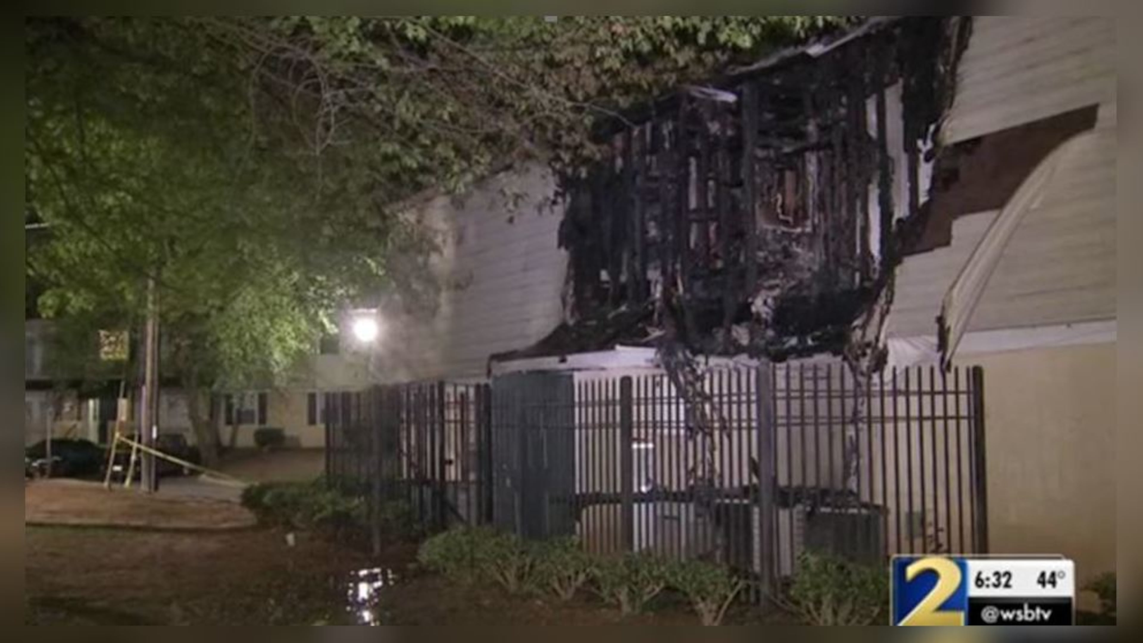 A fire has displaced at least 19 people at the Oak Run Apartment Homes in Clayton County, authorities said.