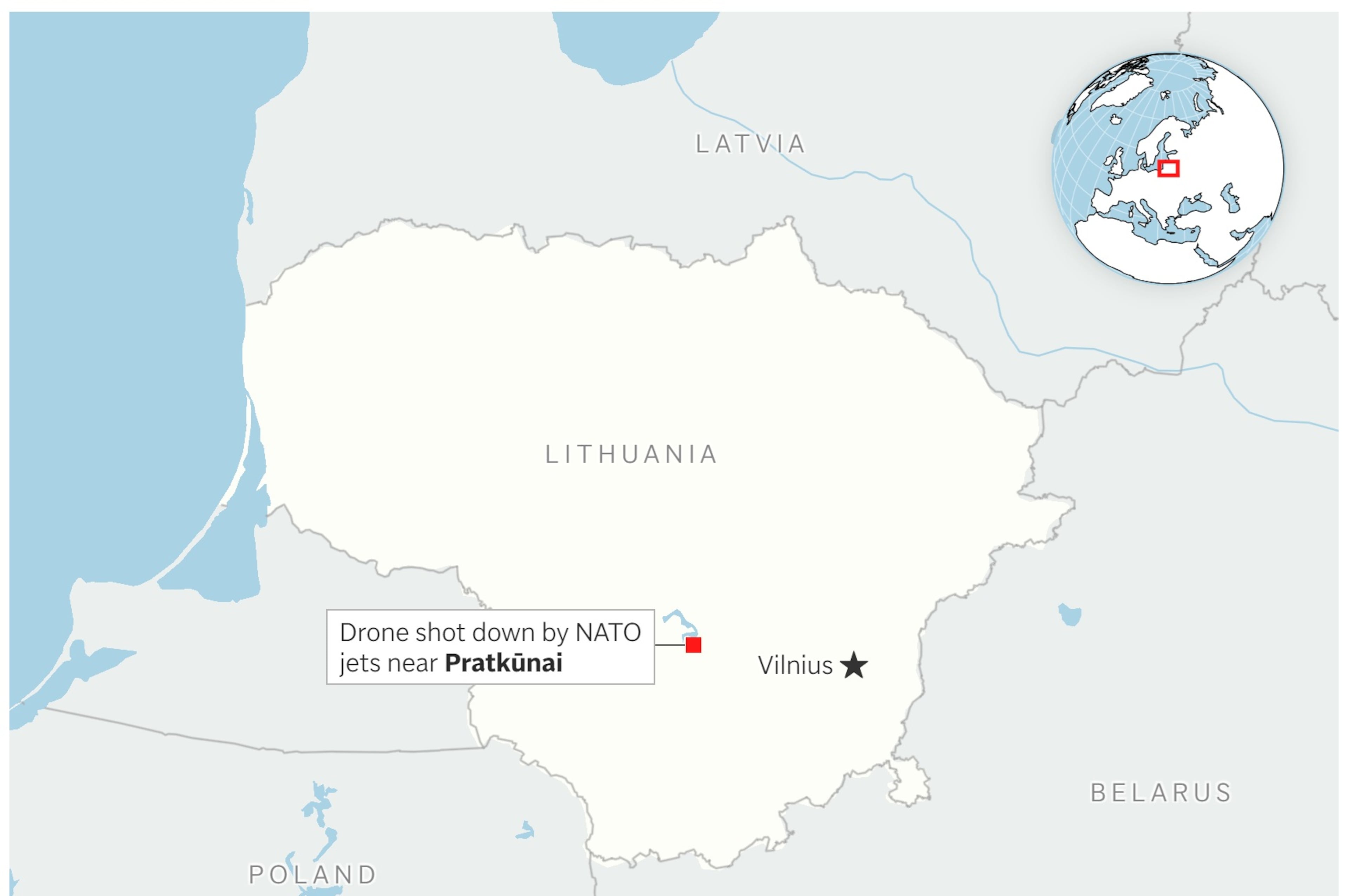 Russia-Ukraine-War-Lithuania-Drone-Map