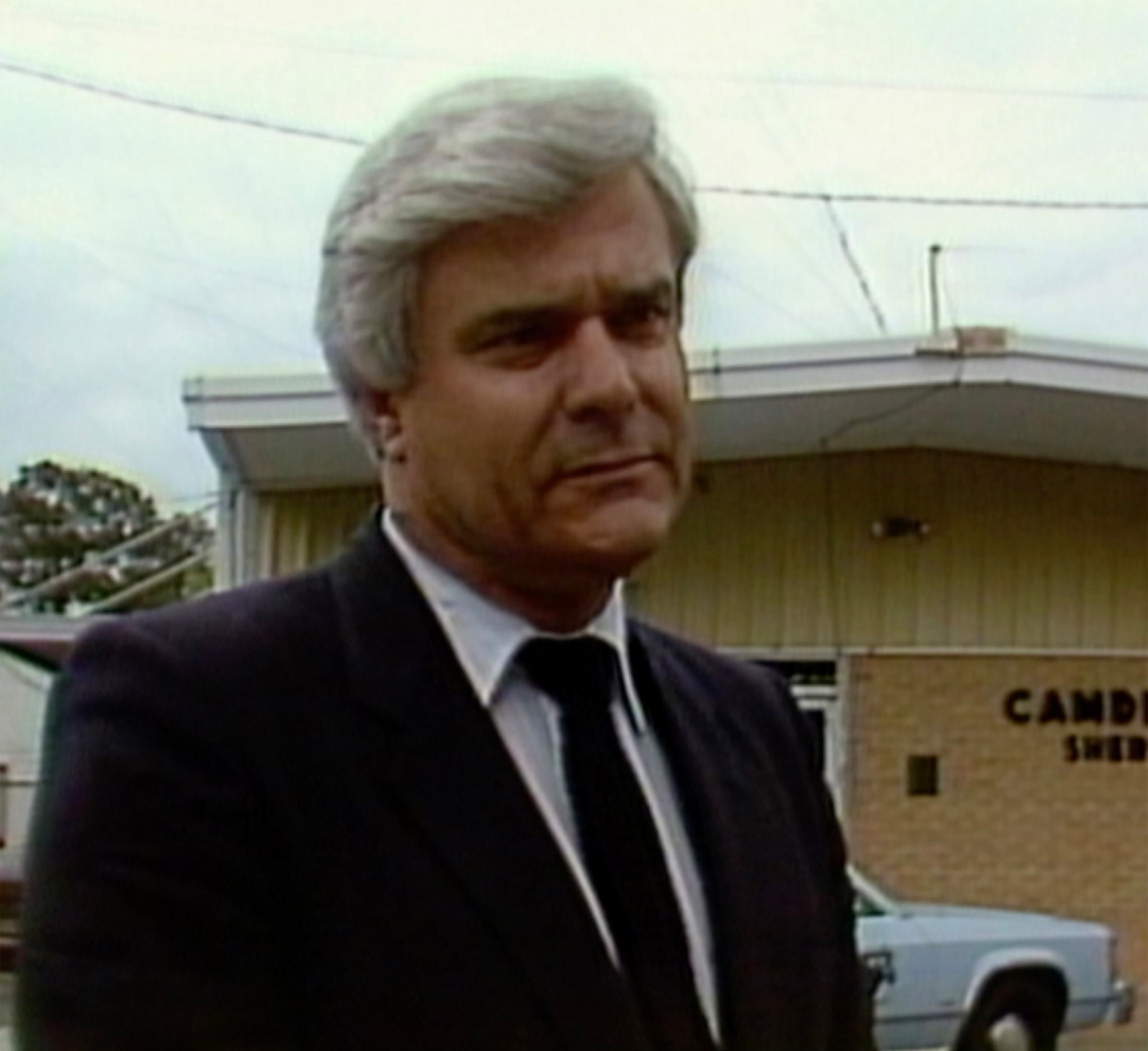 Sherriff Bill Smith was unhappy with the investigation conducted by Butch Kennedy when Kennedy left the force in 1992 (Smith says Kennedy quit; Kennedy says he was fired). Six years later, Smith hired Dale Bundy, a former deputy, to take up the Swains murder investigation. (WJXT TV)