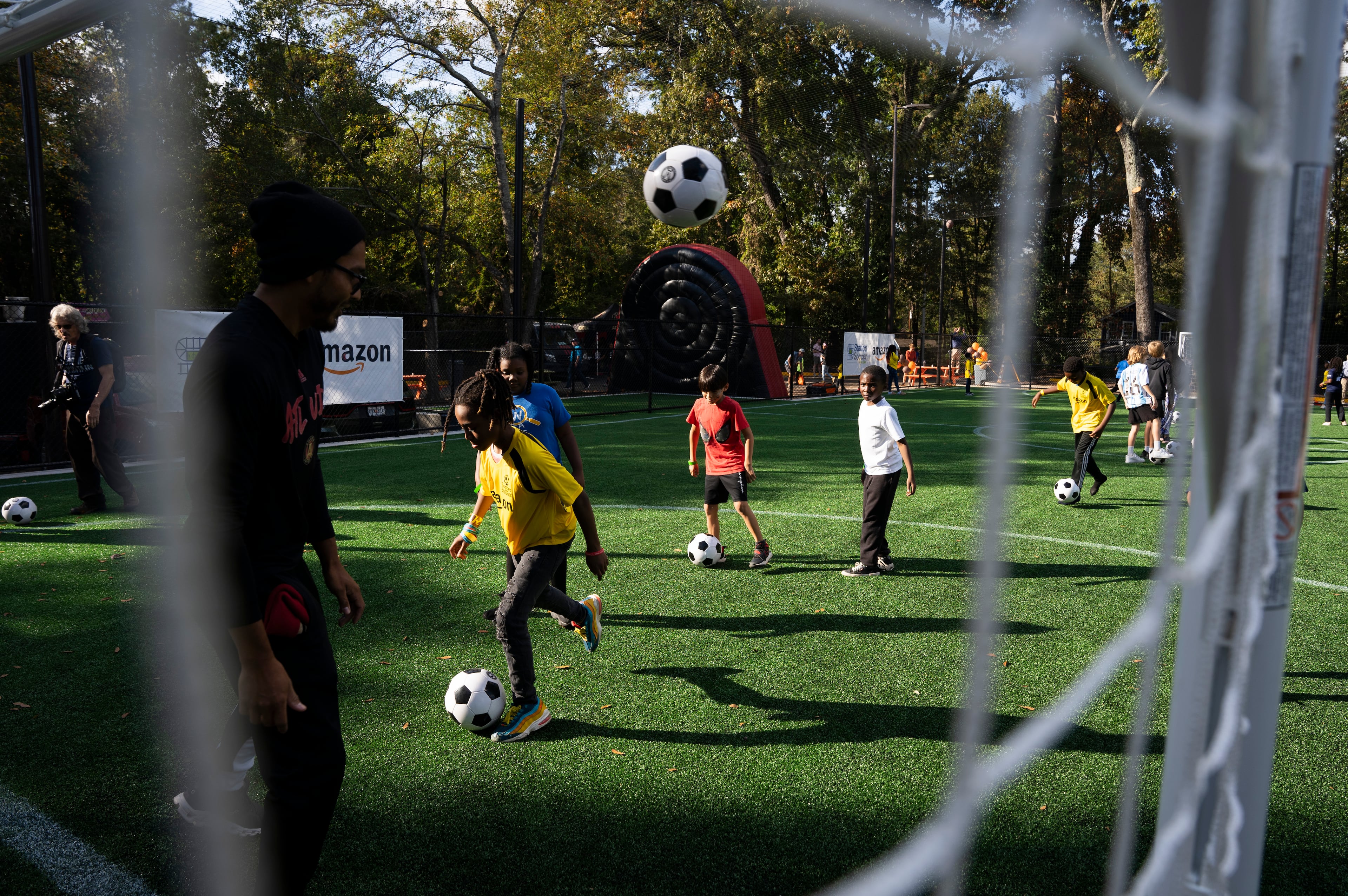 The East Lake MARTA station gains soccer field