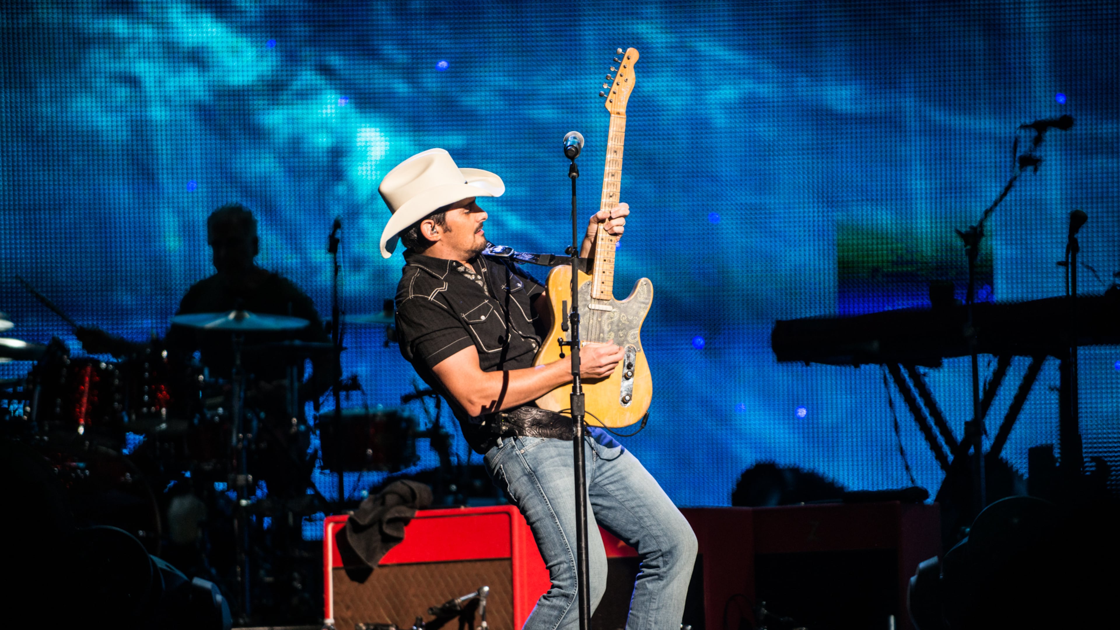 Brad Paisley said he's looking forward to debuting his new stage setup on this tour. Photo: Ben Enos.