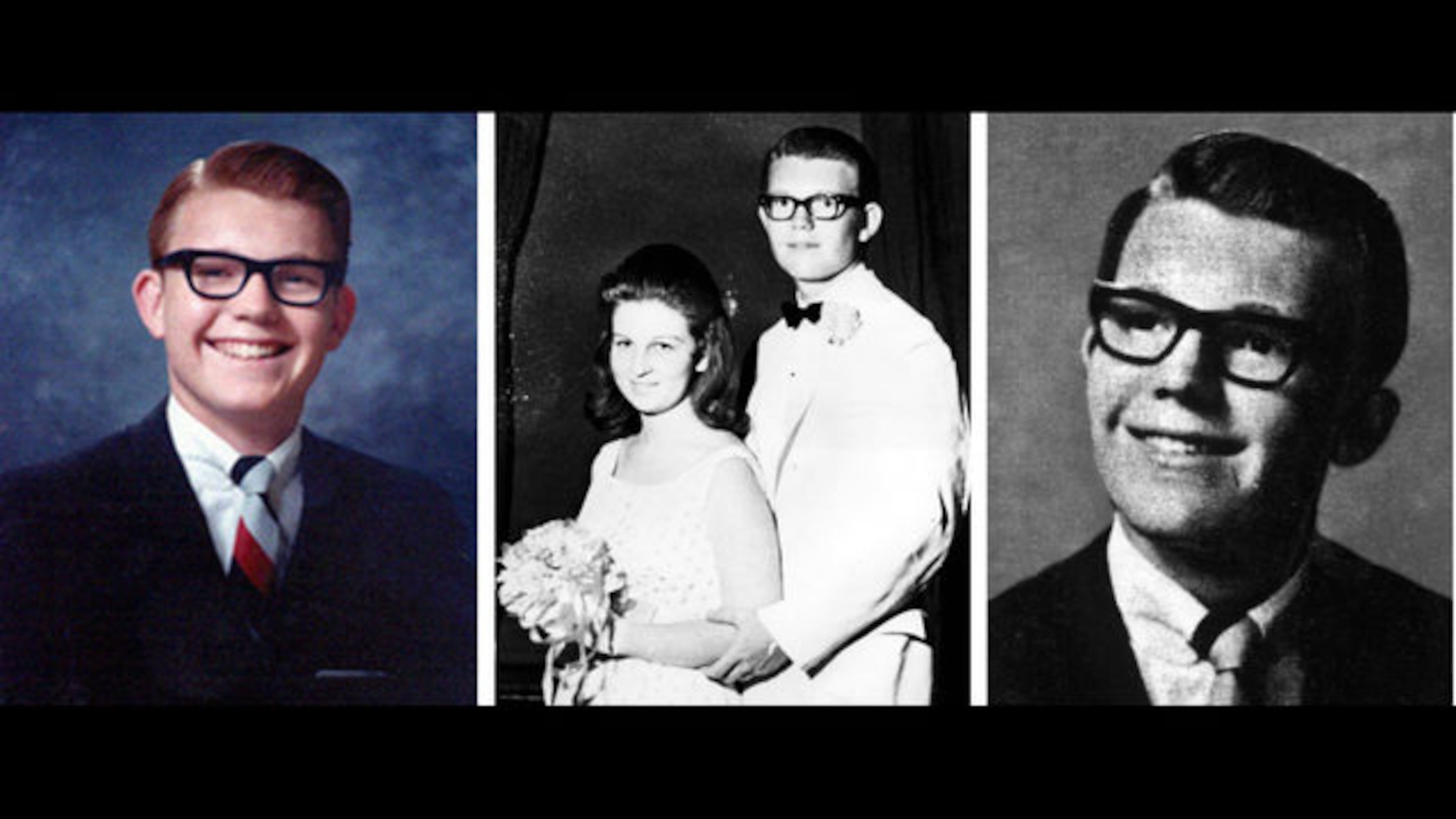 Steven Parent, pictured in high school photos, was killed Aug.9, 1969, outside the Los Angeles home of director Roman Polanski and actress Sharon Tate by followers of Charles Manson.