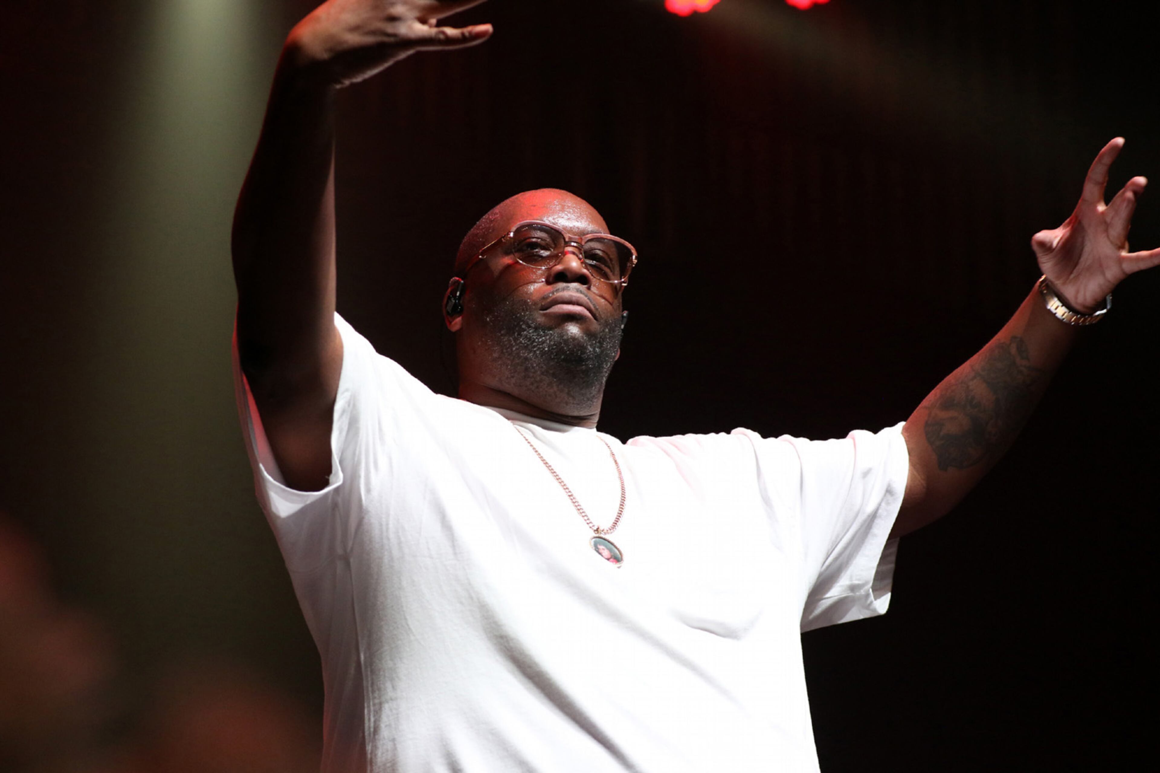 Atlanta native Killer Mike energized the sold-out Tabernacle on Thursday, July 13, 2023. Robb Cohen for the Atlanta Journal-Constitution