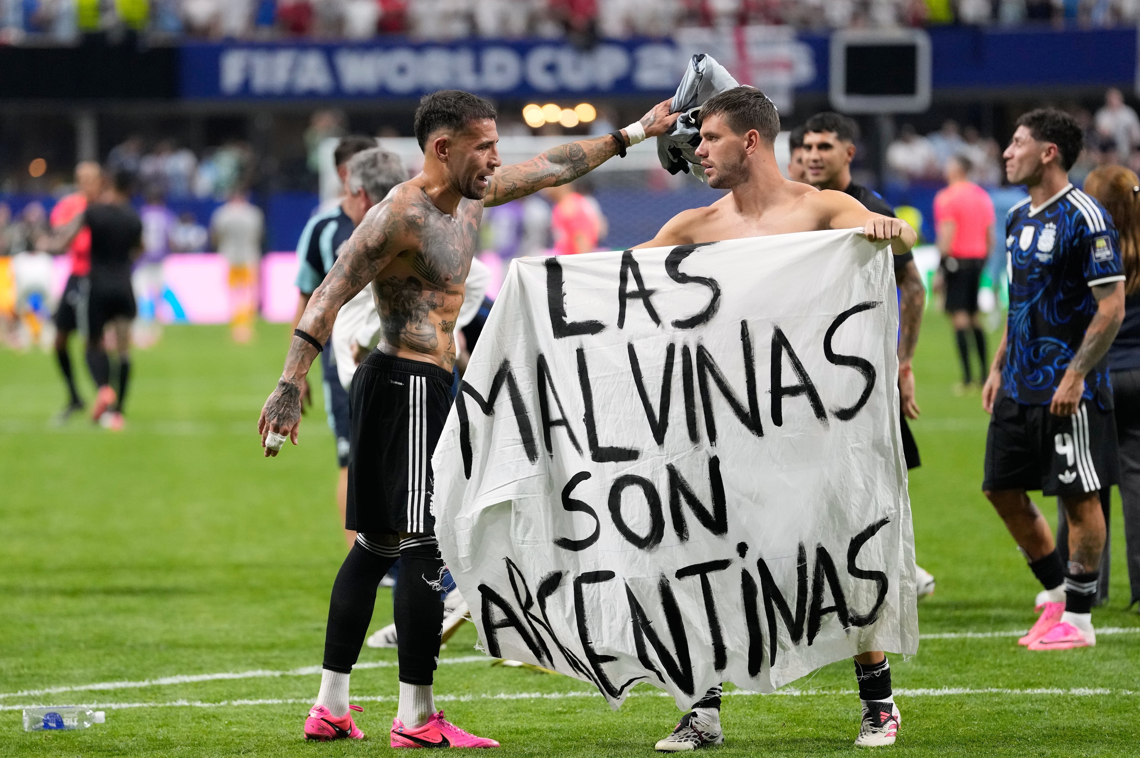 APTOPIX Argentina England WCup Soccer