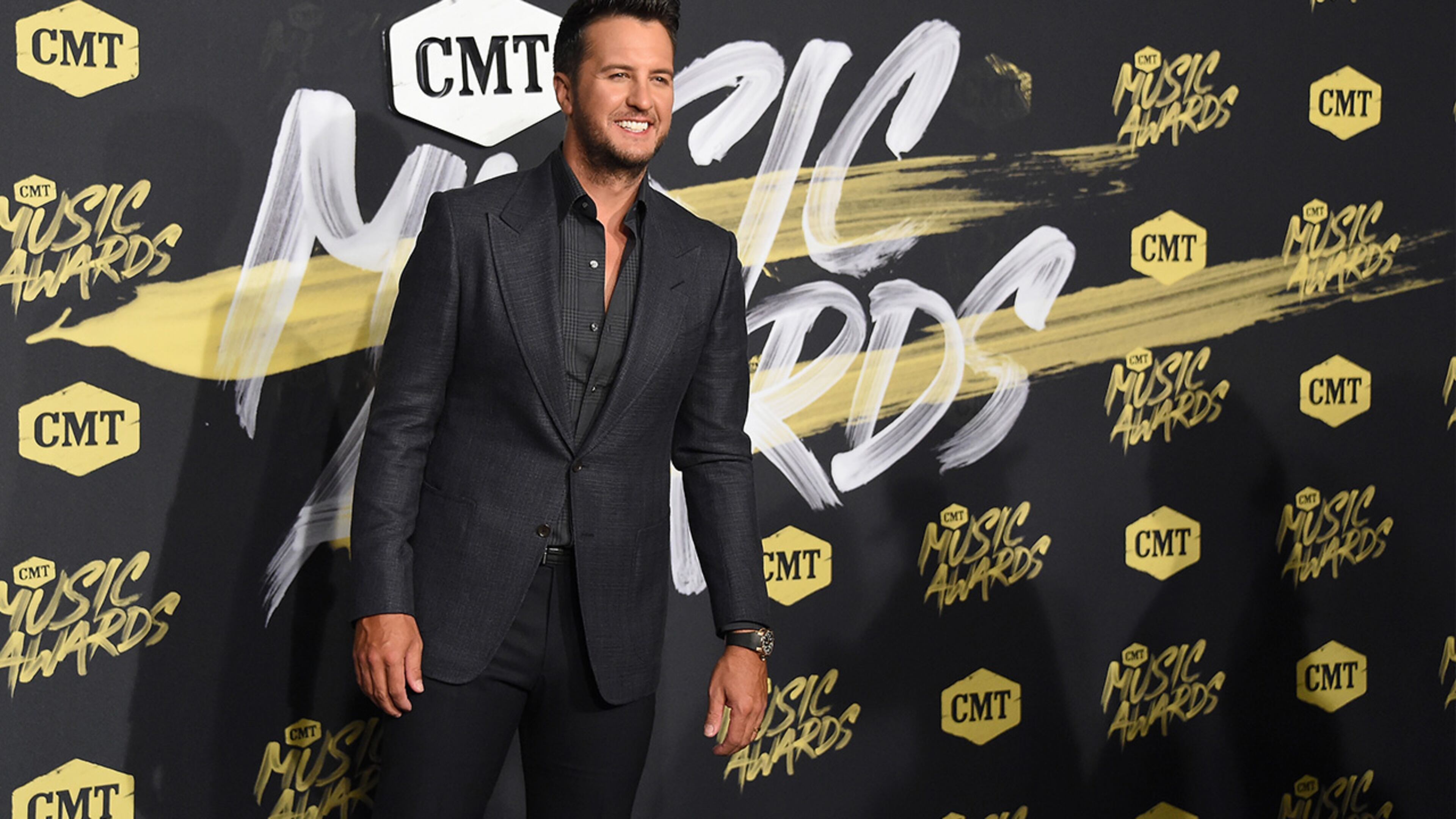 NASHVILLE, TN - JUNE 06: Luke Bryan attends the 2018 CMT Music Awards at Bridgestone Arena on June 6, 2018 in Nashville, Tennessee. (Photo by Mike Coppola/Getty Images for CMT)