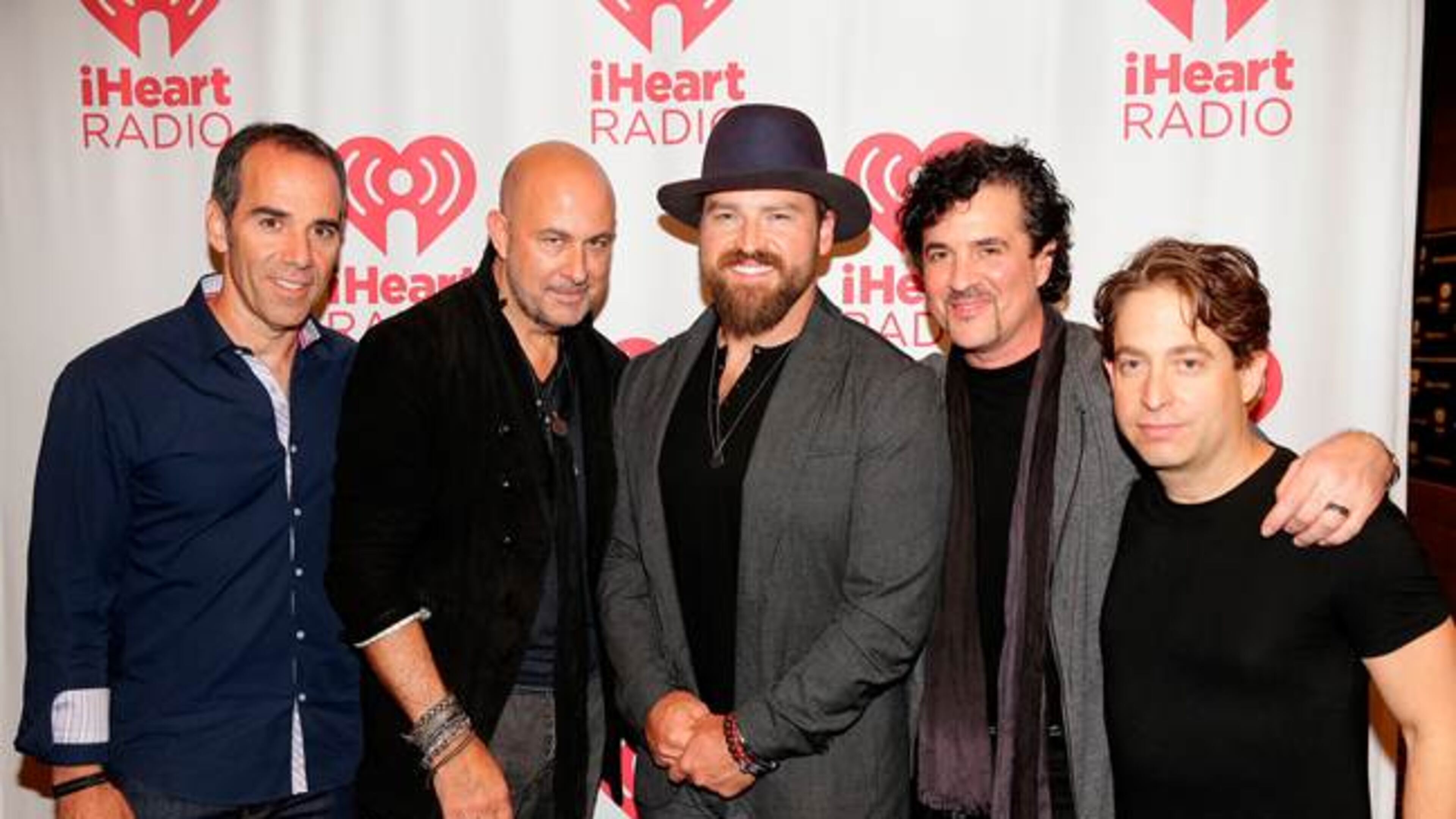 Zac Brown and his new label partners.