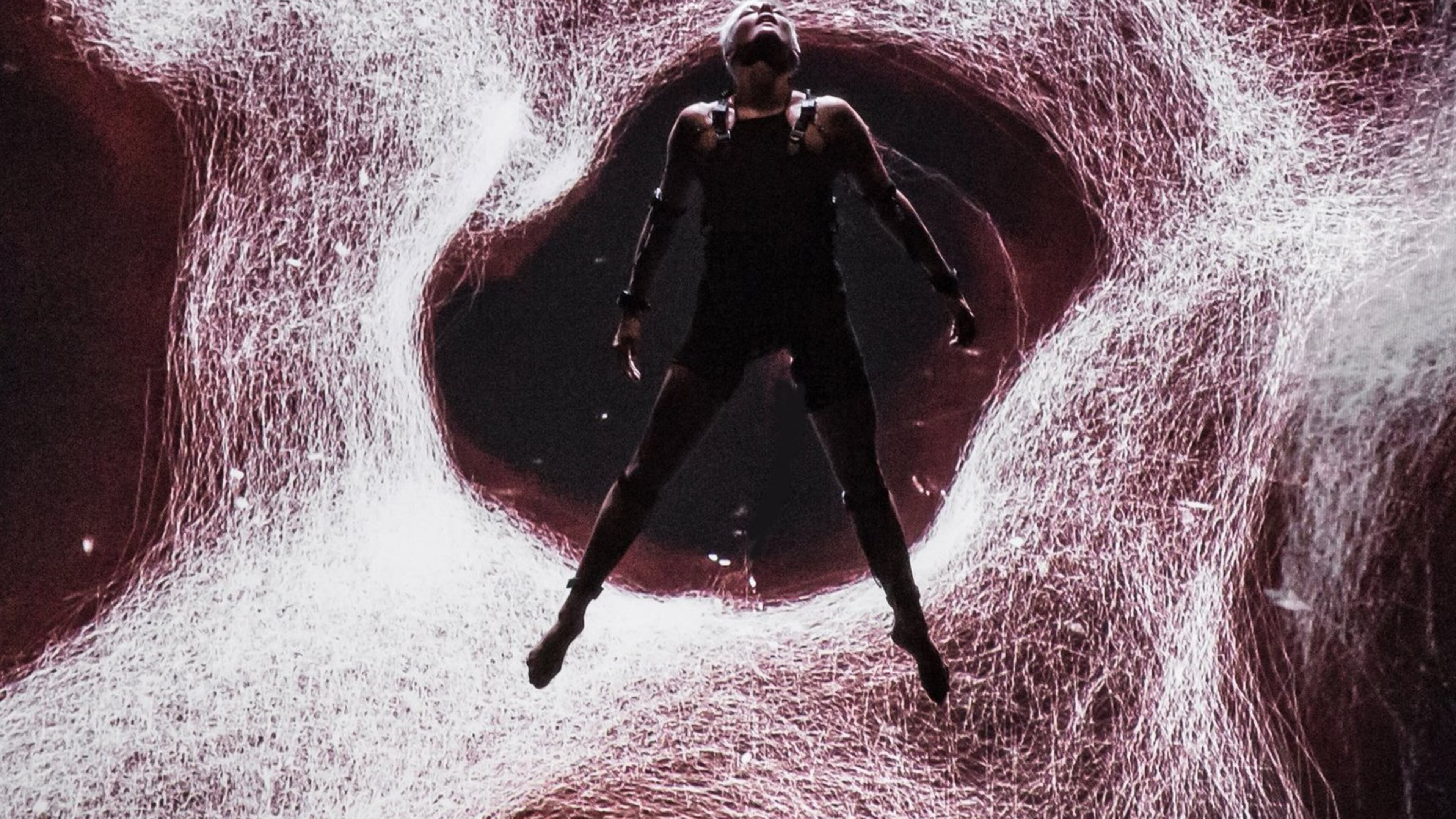 Italian digital design company fuse* collaborates with dancer Elena Annovi in “Dokk,” a work that samples the mood of social media in real time. CONTRIBUTED: ENRICO MARIA BERTANI