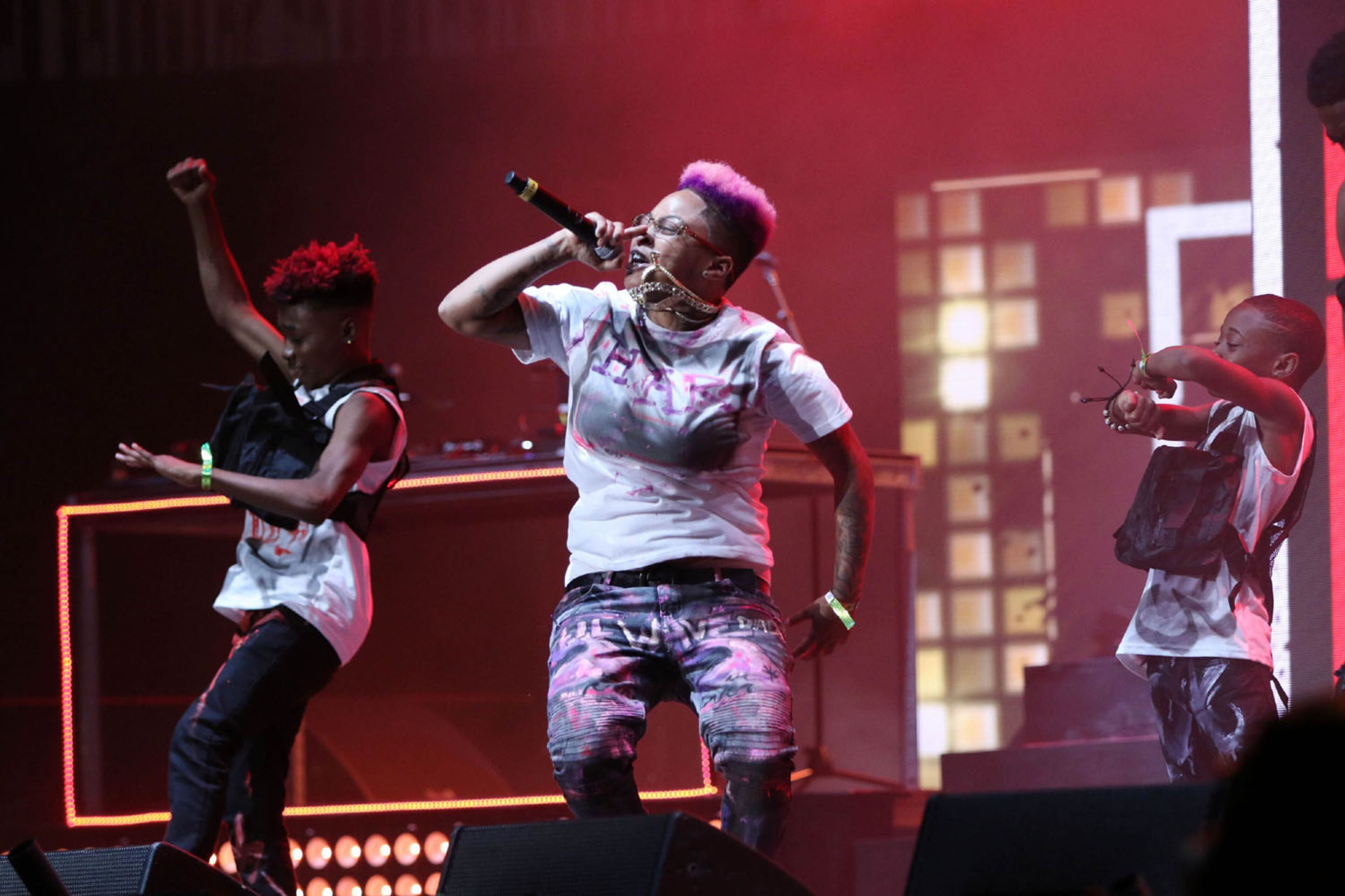 Lil Wave Daddy performs during the annual Hot 107.9 Birthday Bash at State Farm Arena in Atlanta on Saturday, June 15, 2019.
Robb Cohen Photography & Video /RobbsPhotos.com