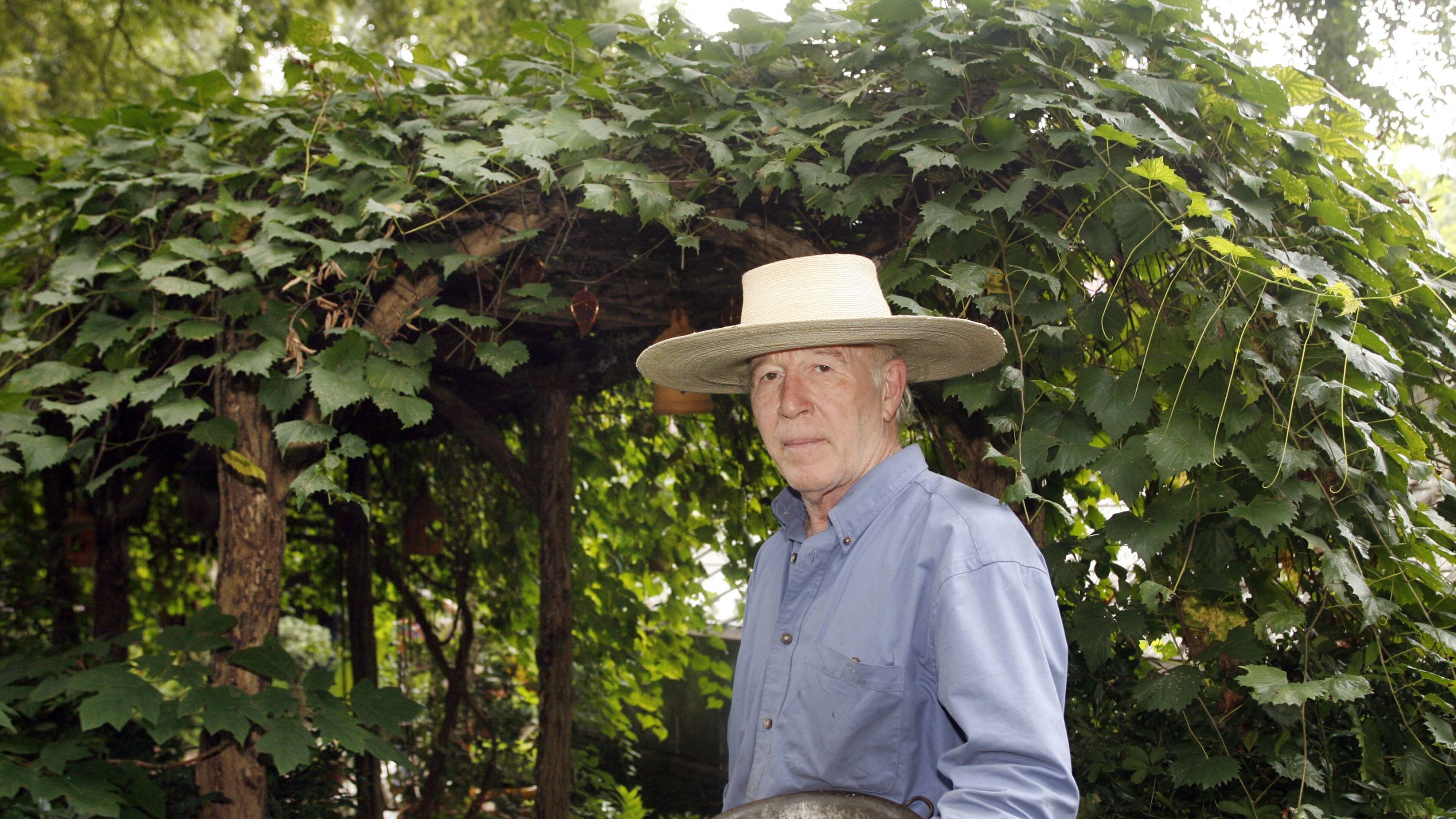 The late Ryan Gainey grew muscadines at his Decatur home, where his garden occupied several acres. Staff photo