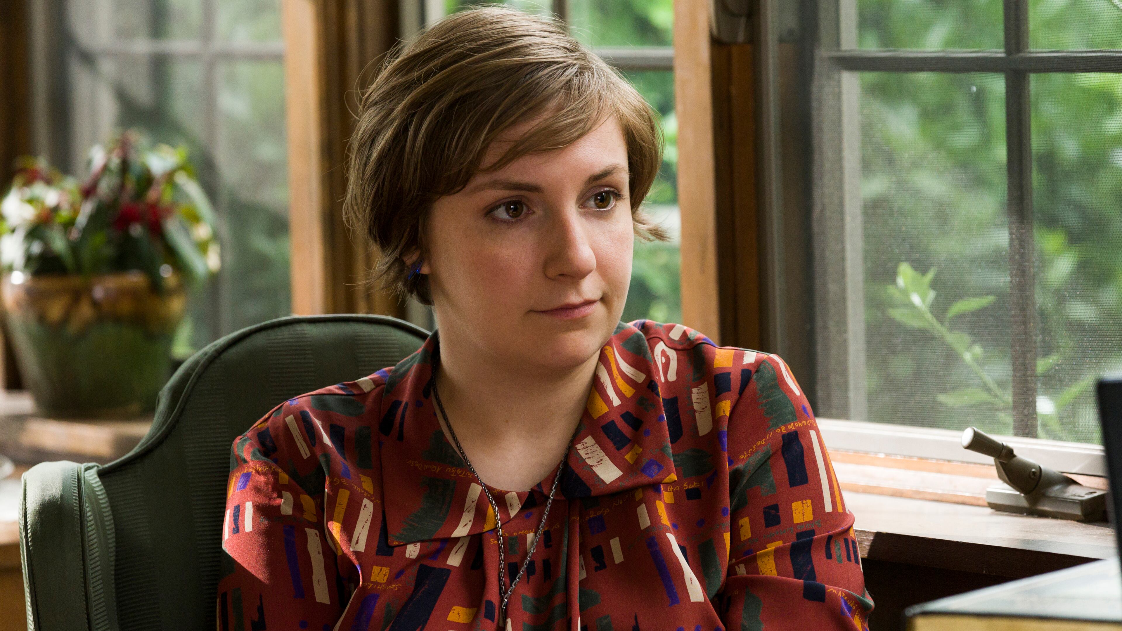 This image released by HBO shows Lena Dunham in a scene from "Girls."