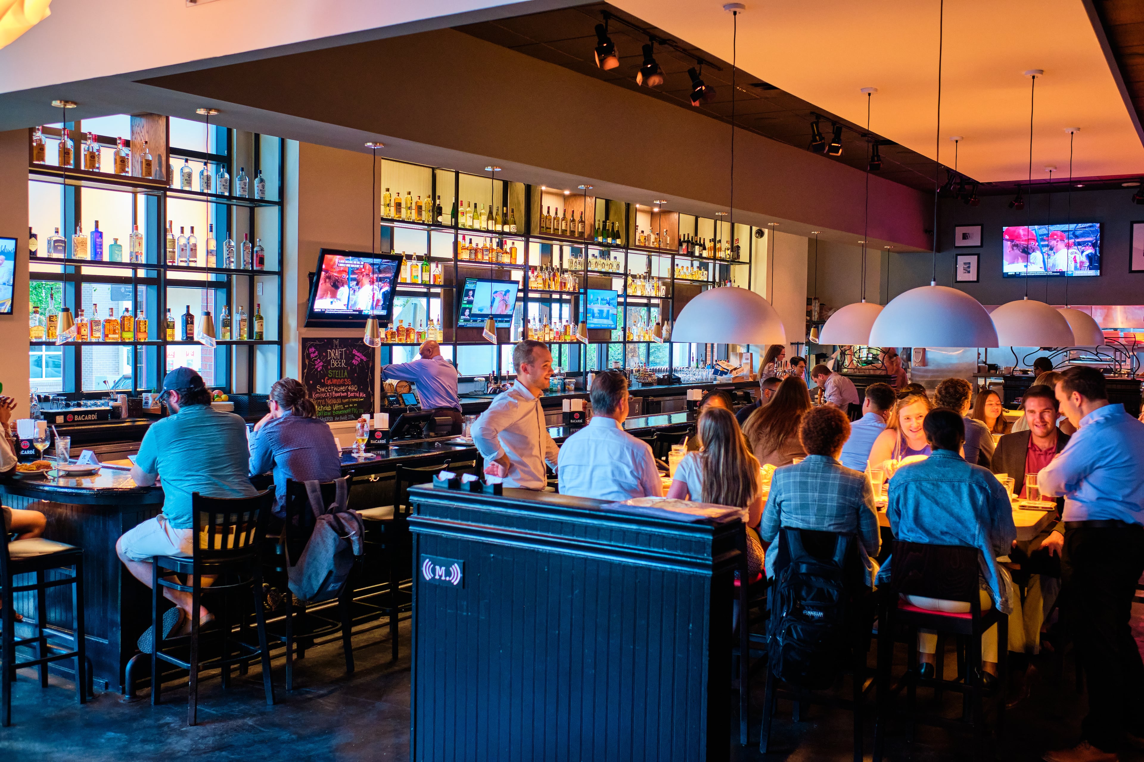Marlow's Tavern was voted best family friendly restaurant in Atlanta.