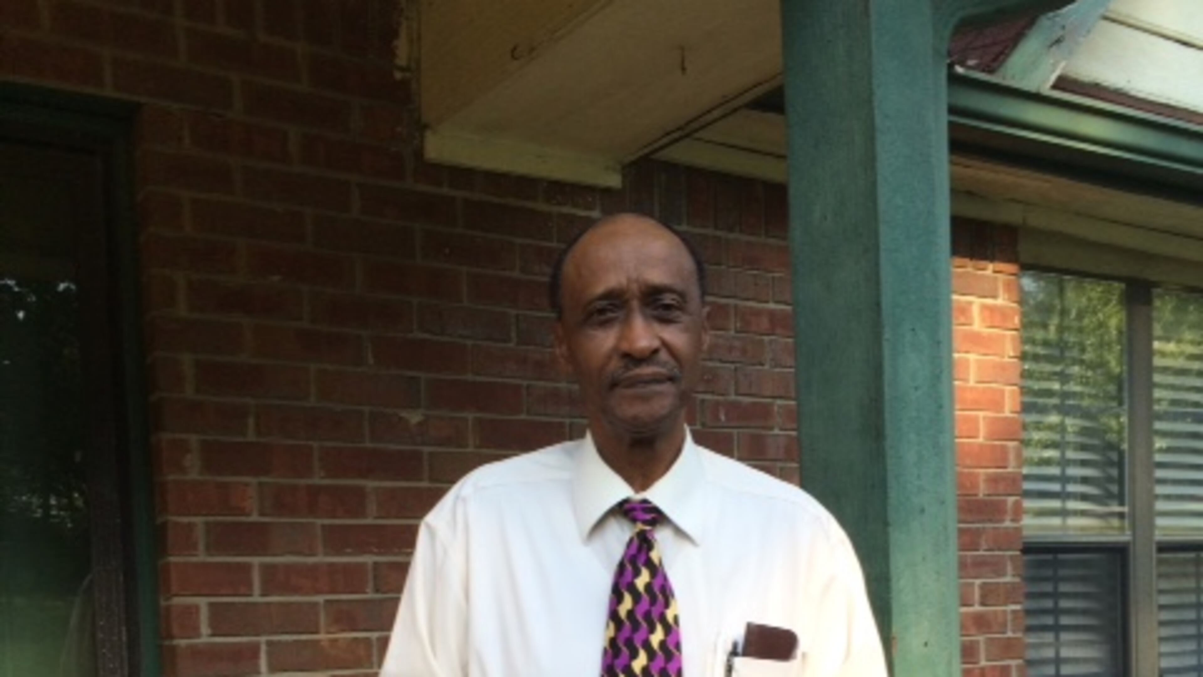 “He’s all torn up about this,” Ernest McCord, the father of the woman shot by Clayton County Sheriff Victor Hill over the weekend, says of Hill, who he describes as "a perfect gentleman."