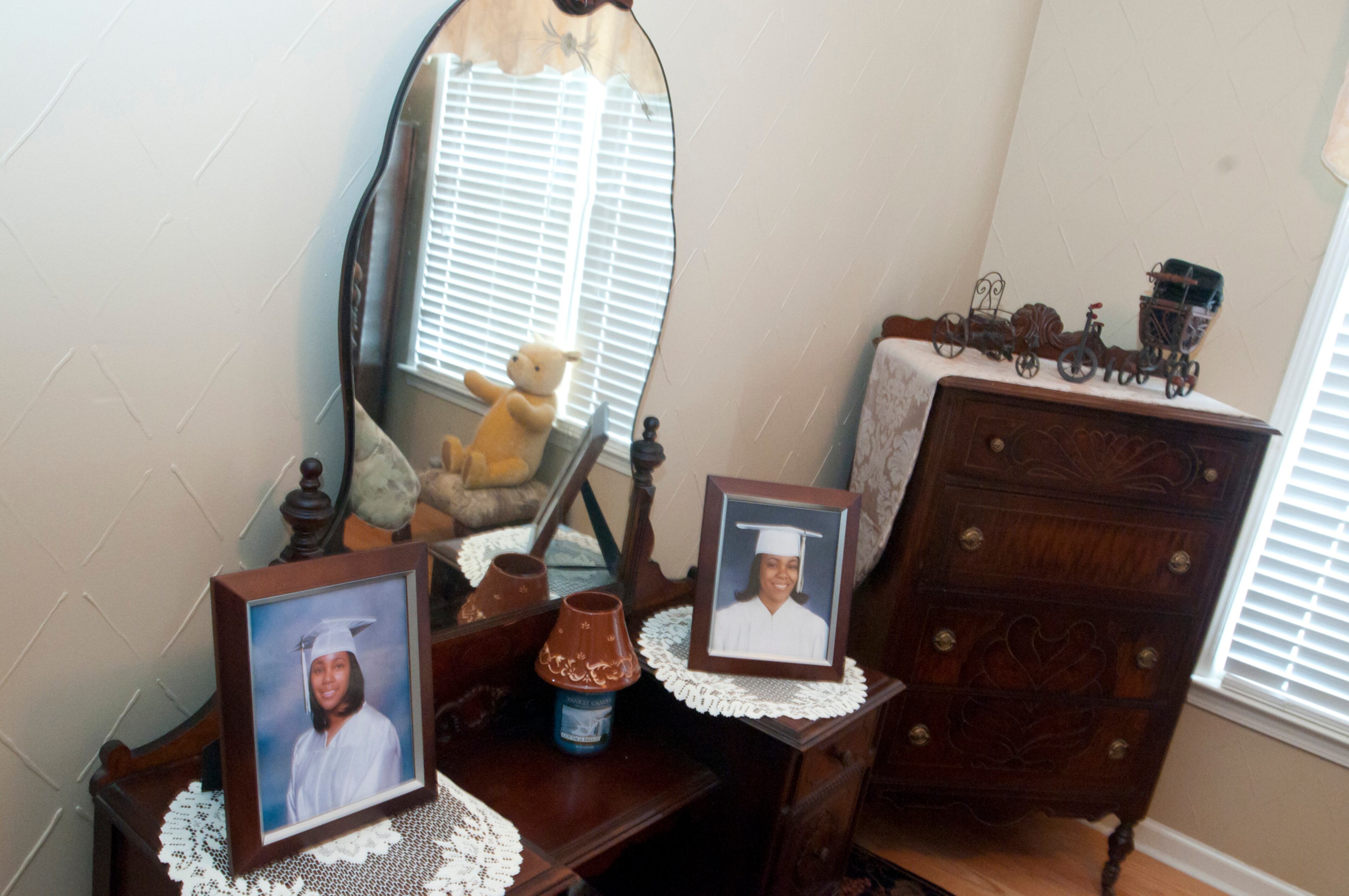 "Those pieces mean a lot to me because it was passed onto my (91-year-old) dad to me. It was passed on to him from one of his grand aunts," LaRhonda said. "I'm hoping to pass this furniture onto one of the girls."