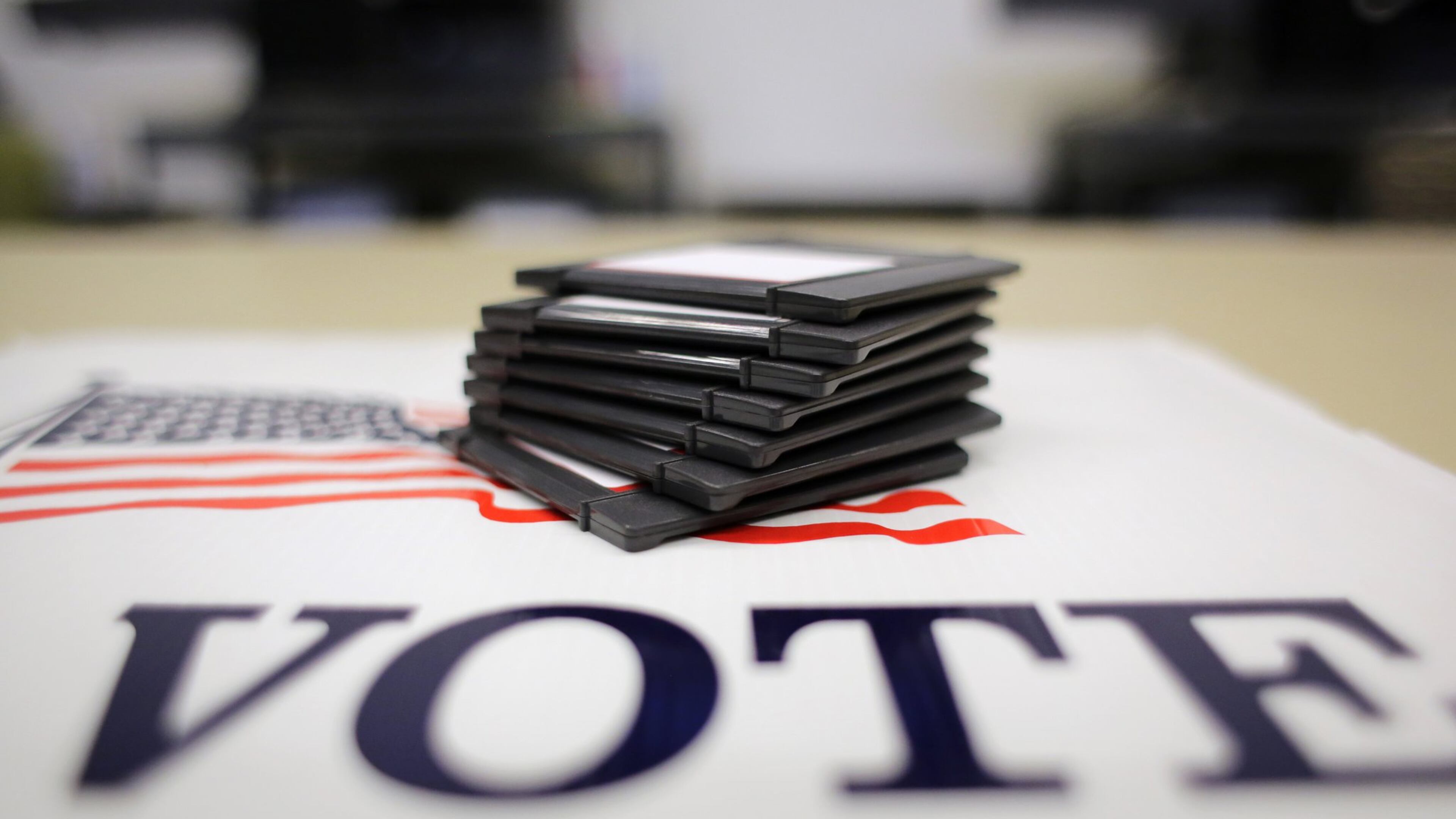 Residents in two new cities, South Fulton and Stonecrest, will cast ballots today for their first mayors and council members as voters across metro Atlanta go to the polls for local elections. (AP Photo/Eric Gay)