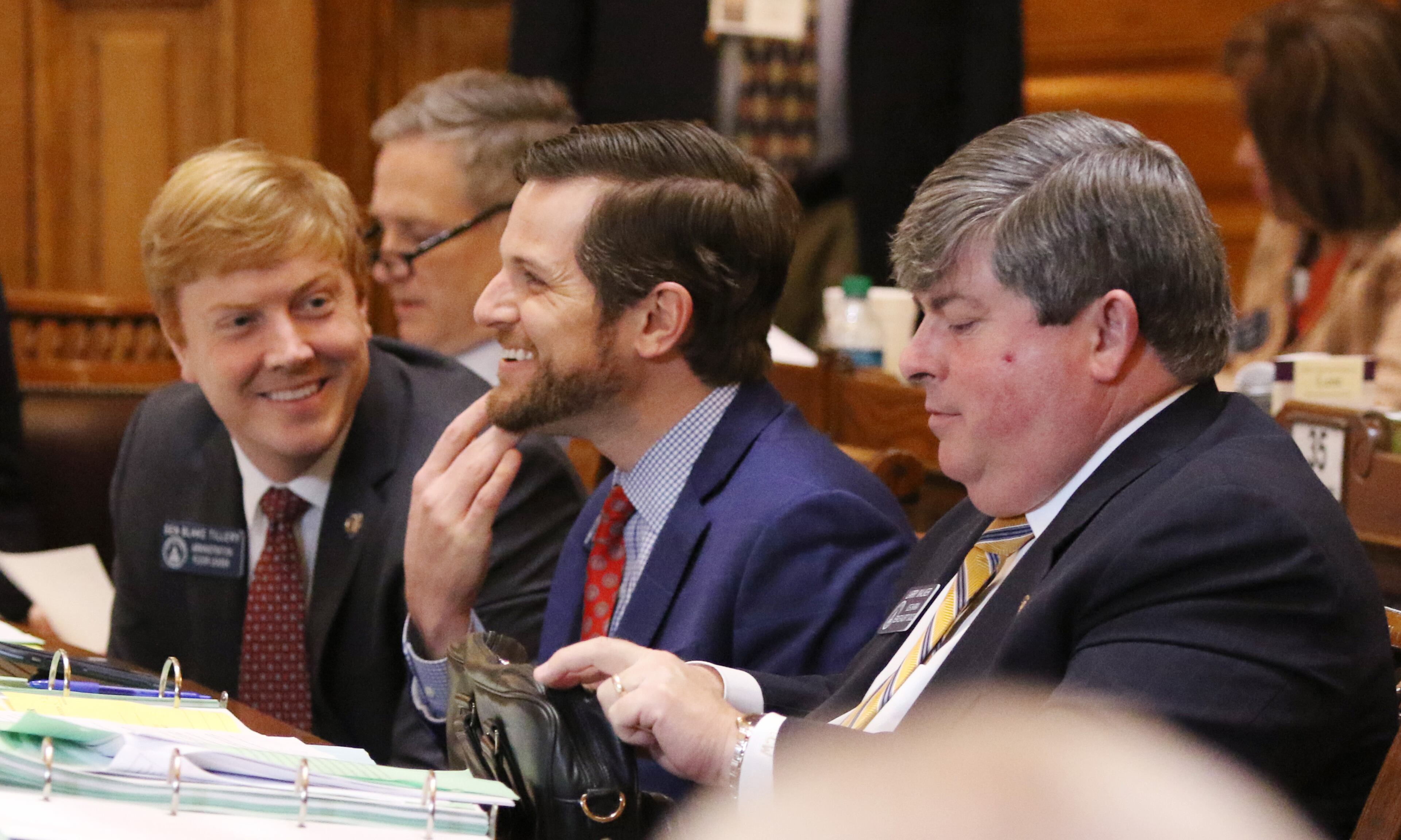 3/7/19 - Atlanta - Senators at the Georgia State Capitol in Atlanta, Georgia on Thursday, March 7, 2019. EMILY HANEY / emily.haney@ajc.com
