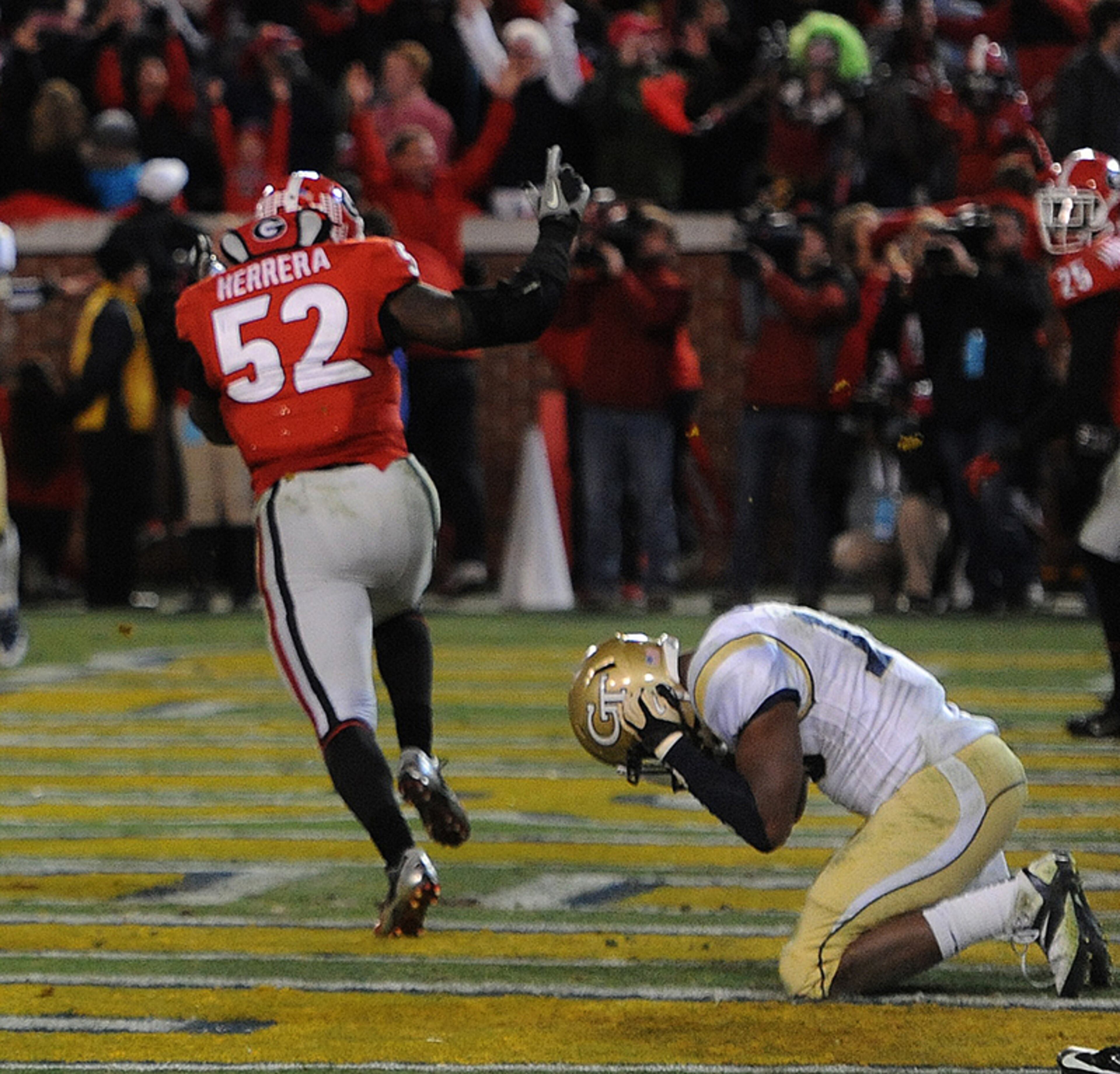 Football loss to Georgia. Bobby Dodd Stadium crackled with energy Nov. 30 as the Jackets took a 20-0 second-quarter lead over Georgia. However, the Jackets met a familiar result, falling to the Bulldogs for the fifth consecutive year and 12th out of the past 13 in a 41-34 double overtime loss.