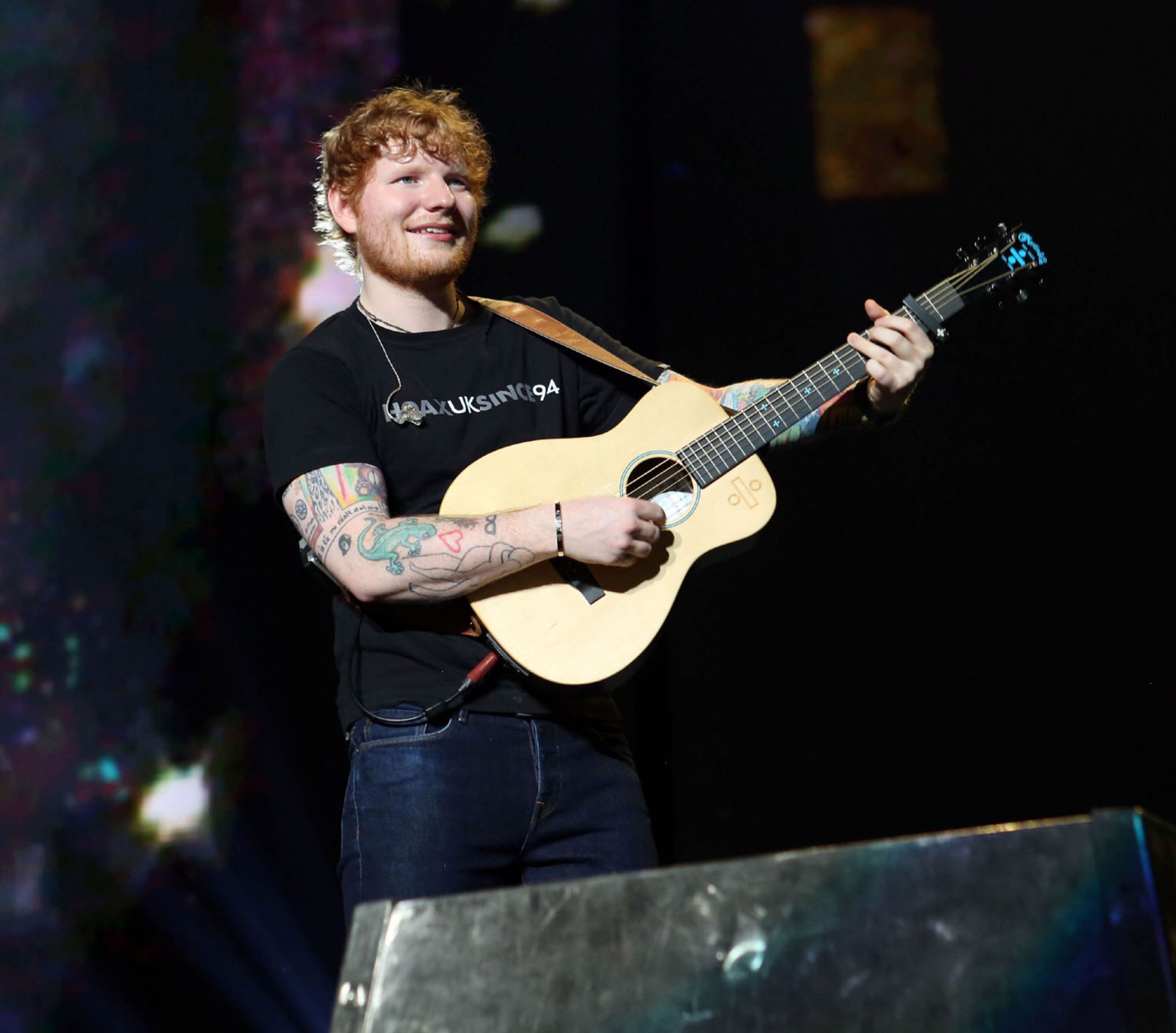 #4 of #30. PLEASE KEEP IN SEQUENTIAL ORDER FOR THE CONTINUITY OF THE GALLERY.
--Ed Sheeran performs "The A Team."
British stars Ed Sheeran and James Blunt rocked the first of two sold out nights at Infinite Energy Center on Friday, August 25, 2017.
Robb Cohen Photography & Video /RobbsPhotos.com