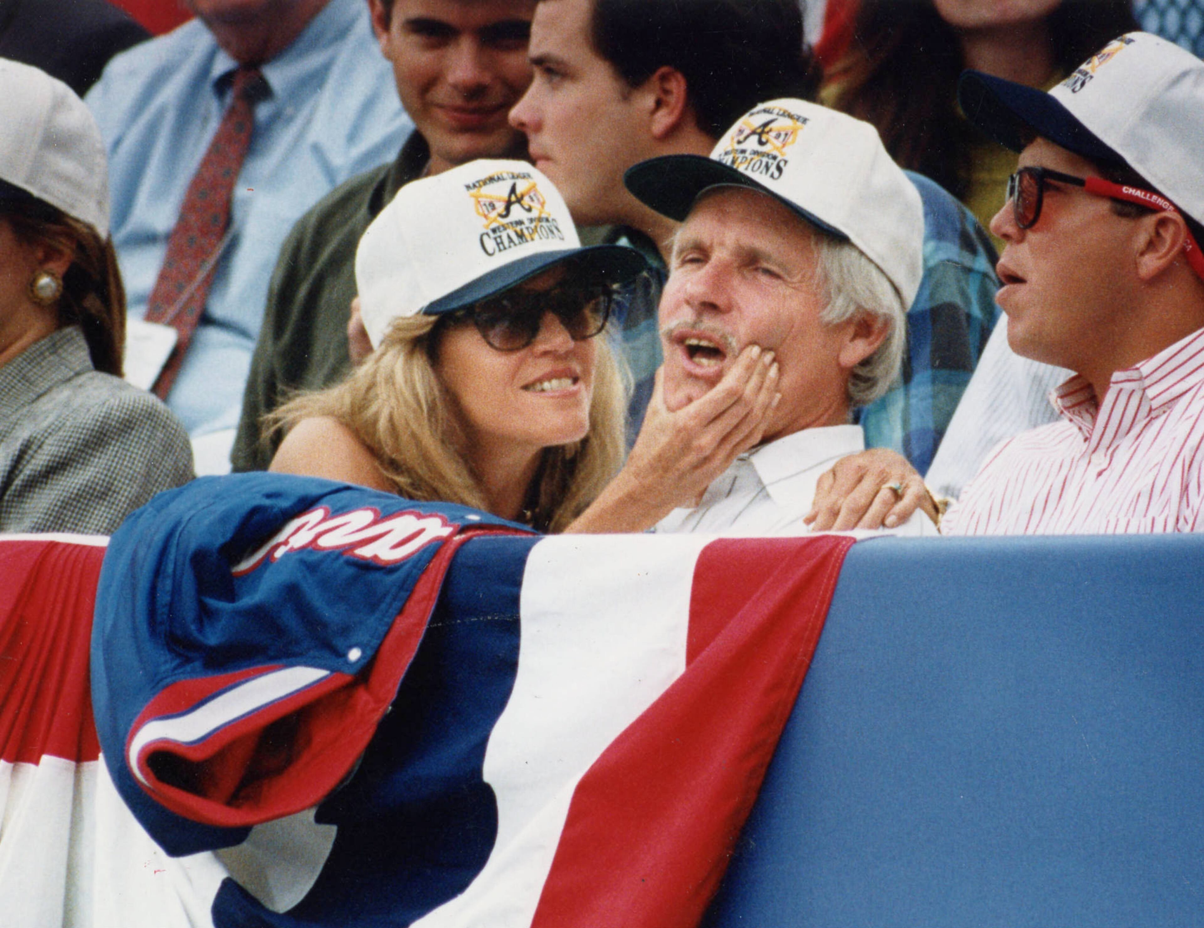 There was no repressing Ted Turner, not even if you were his wife, Jane Fonda. Although divorced, she remains friends with the retired media mogul who was her husband from 1991 to 2001. He was diagnosed with Lewy Body dementia in 2018 and has made only a few public appearances since then. (AJC file photo)