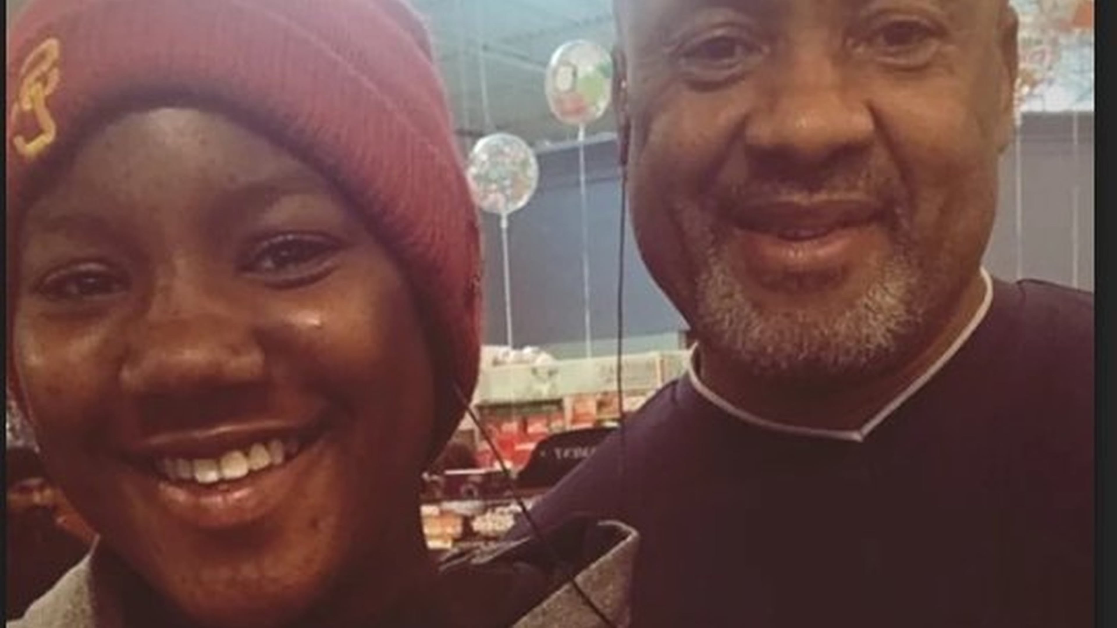 Calvin Stamp, pictured with student-athlete daughter Natasha Stamp, was a volunteer coach in Gwinnett County’s Grayson High School, and was a two-time Olympic weight lifter and medalist in the Pan American Games. CONTRIBUTED