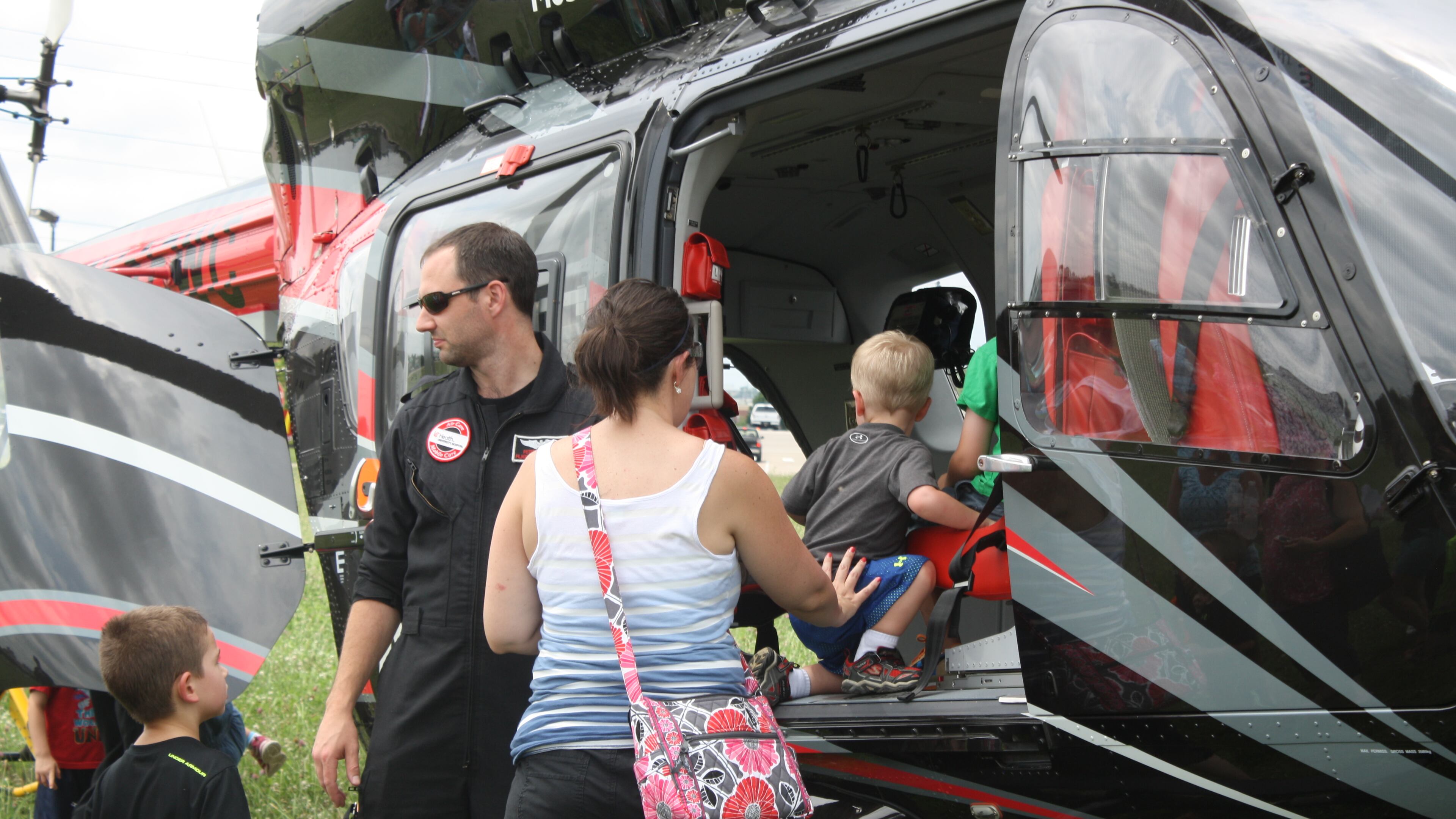 Fire trucks, police vehicles, snow plows, military vehicles, helicopters, rescue boats and more will line the streets June 23 near The Square @ Union Centre, 9285 Centre Pointe Drive. The free Touch-A-Truck event runs from 11 a.m. to 3 p.m. Pictured are children at previous Touch-A-Truck events. GREG LYNCH / STAFF
