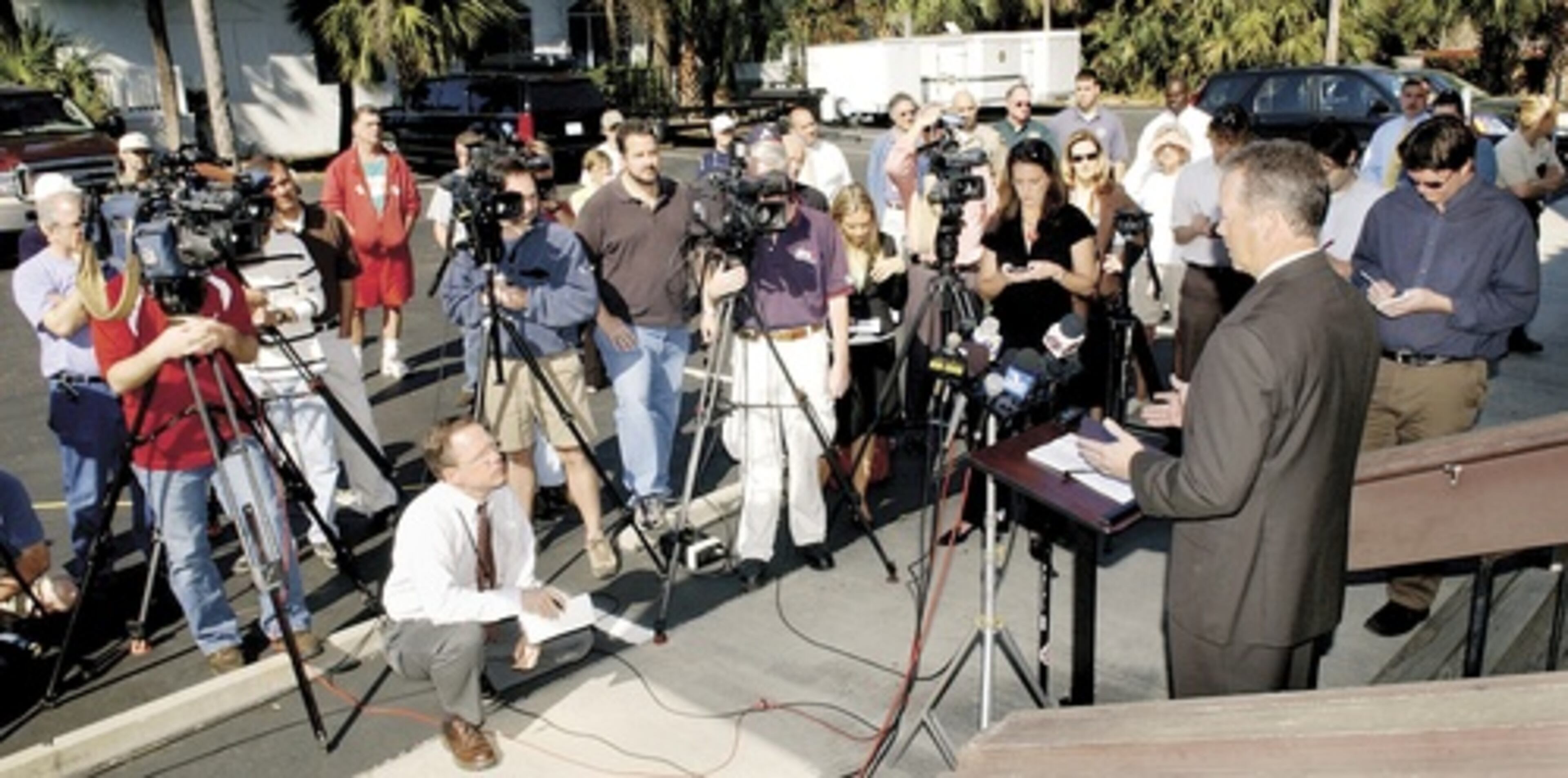 Investigators said they believe John and Elizabeth Calvert may have met with foul play. Searchers were sifting through tons of garbage at a south Georgia landfill hoping to find the Calverts.