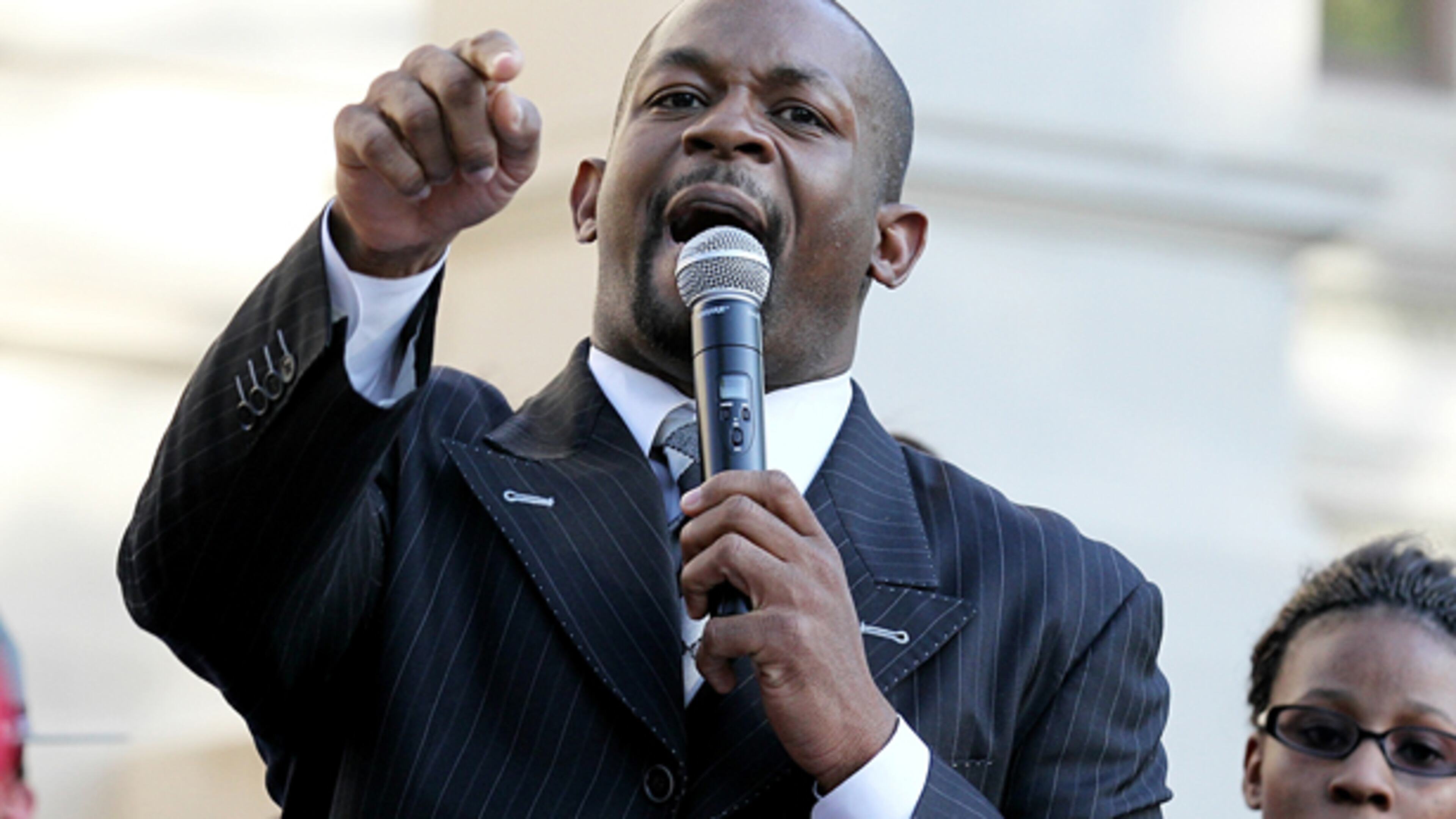 The Rev. Markel Hutchins contends there was a verbal agreement that would he would get 10 percent of any award granted to Johnston's estate.