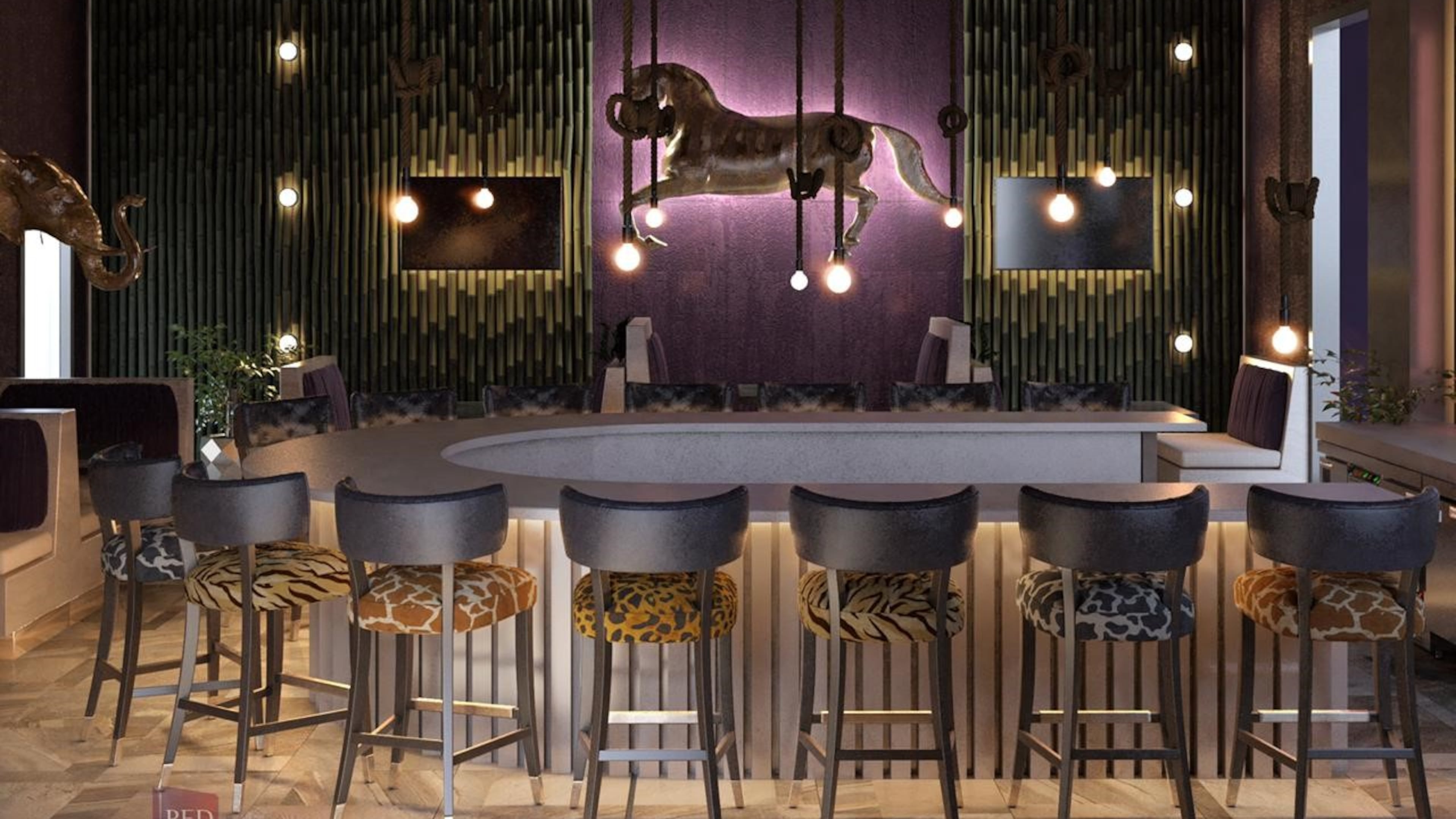 A rendering of Zoo Bar, opening in Grant Park. / Rendering by Mona Stephen