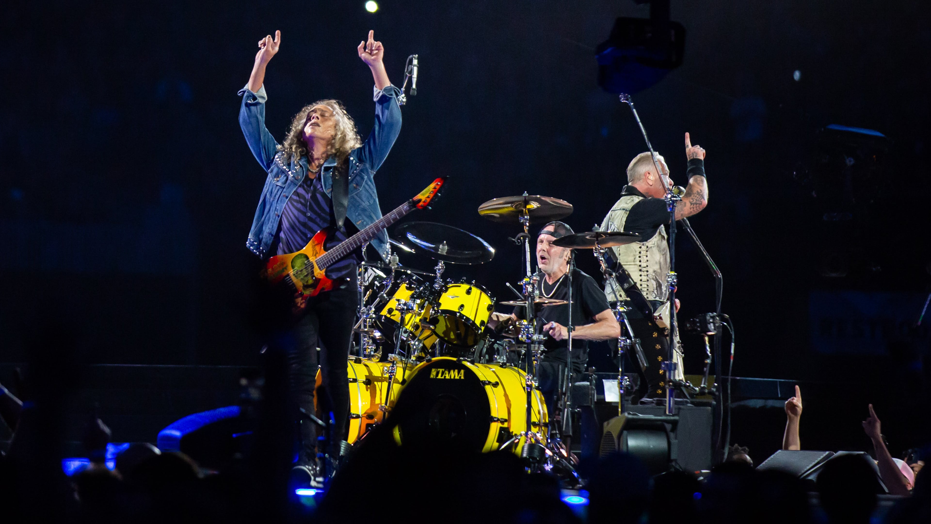 A Georgia ticket broker must pay $300,000 to the Federal Trade Commission to resolve allegations that it used illegal means to purchase and resell at high profits millions of dollars’ worth of tickets to live events. Among the shows included in the allegations was a concert by Metallica at Virginia Tech in Blacksburg, Virginia, in 2025. The band is shown here playing in Atlanta. (Ryan Fleisher for the AJC)