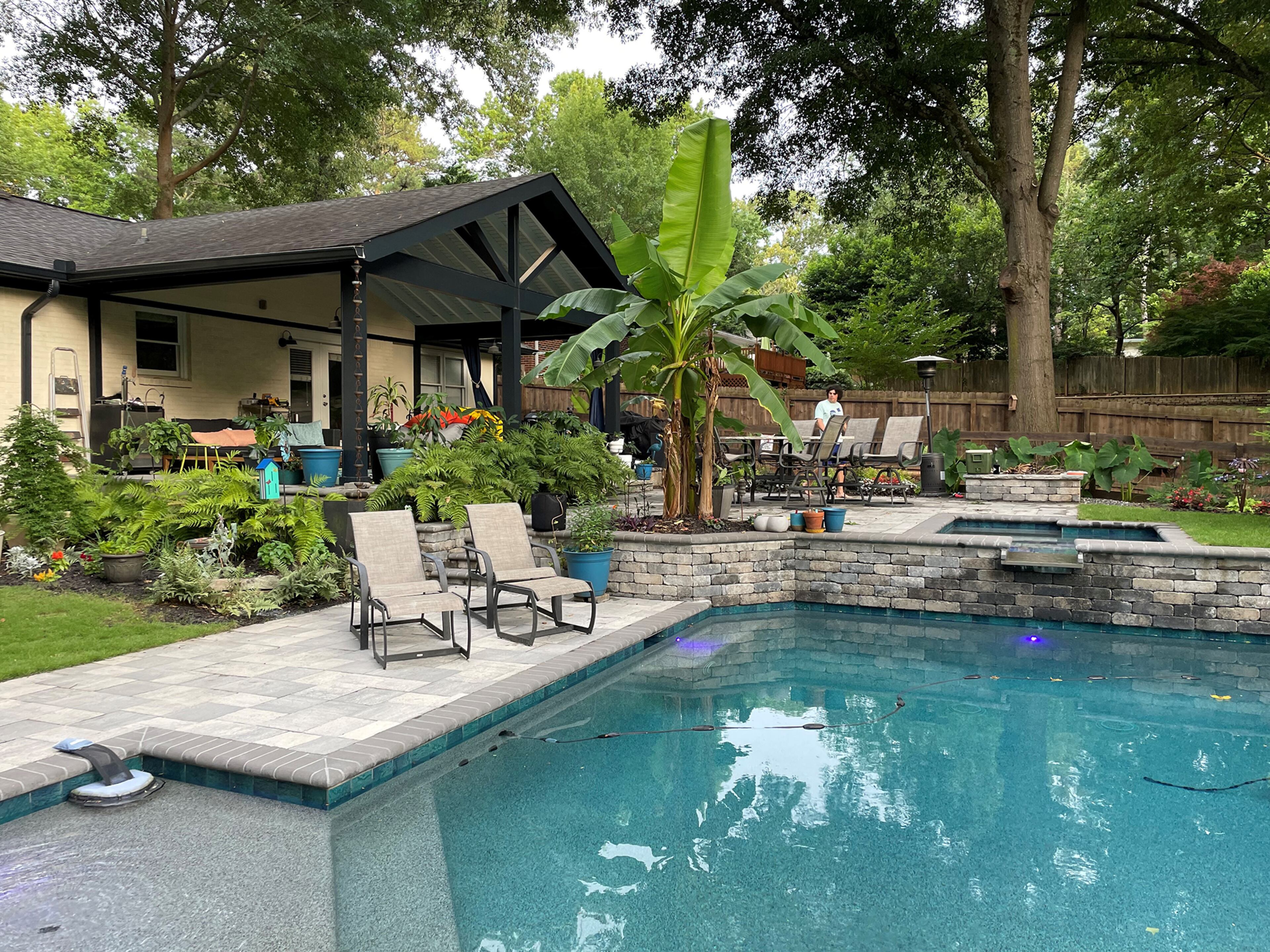 In a previous Smyrna Garden Tour, guests saw how, with the proper landscaping, one can bring a tropical atmosphere to a backyard pool.
(Courtesy of Keep Smyrna Beautiful / Holly Rogers)