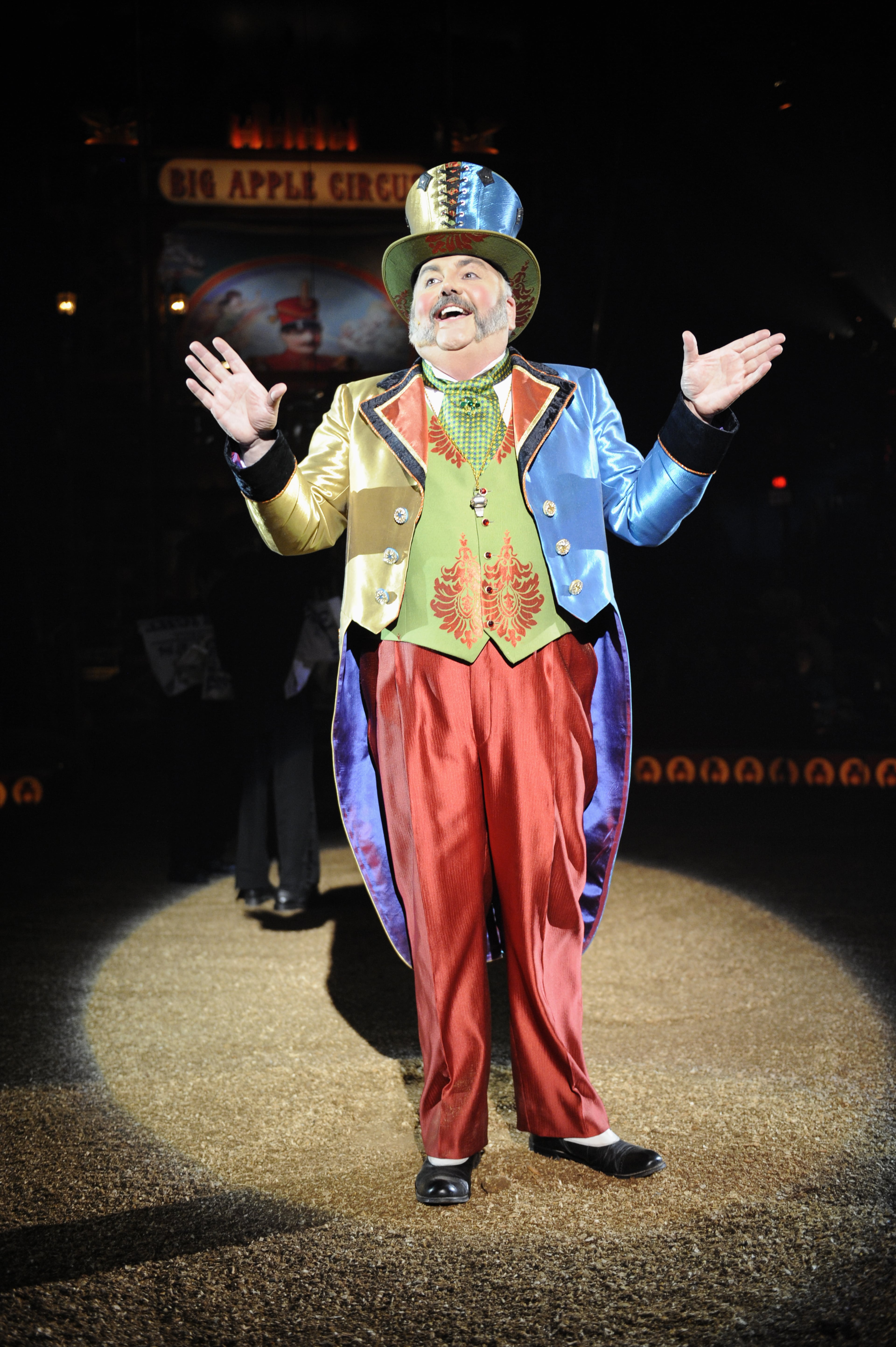 Ringmaster John Kennedy Kane joined the circus at 18 and was quickly transformed into the fire-eating Kanen the Human Volcano.