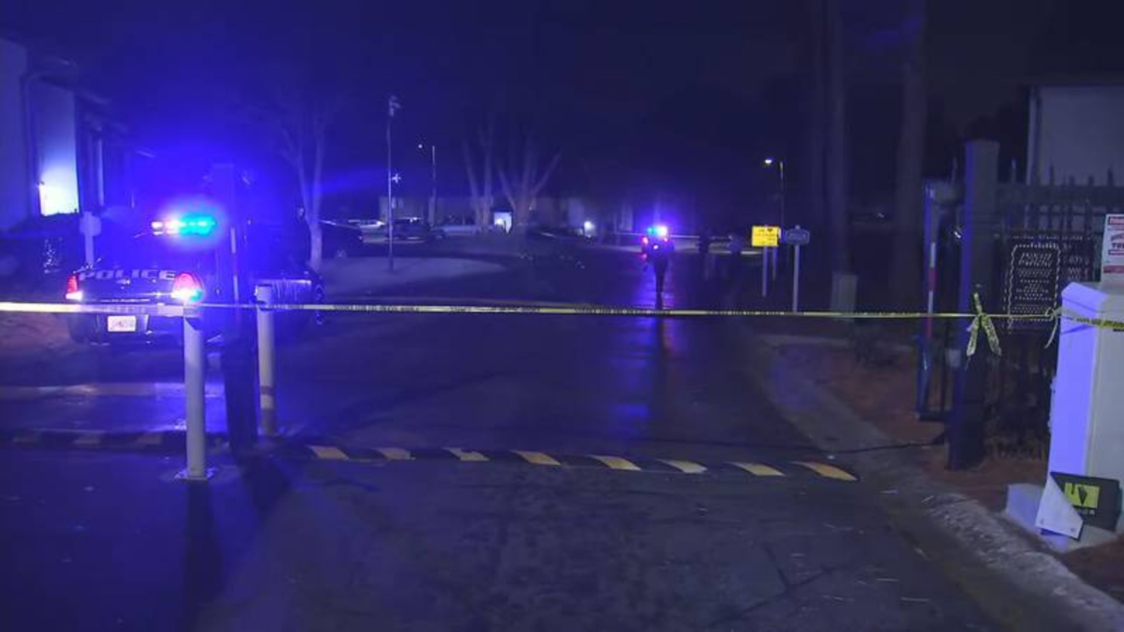 Police investigated the shooting early Wednesday at the Life at Glen Hollow apartments off Panthersville Road.