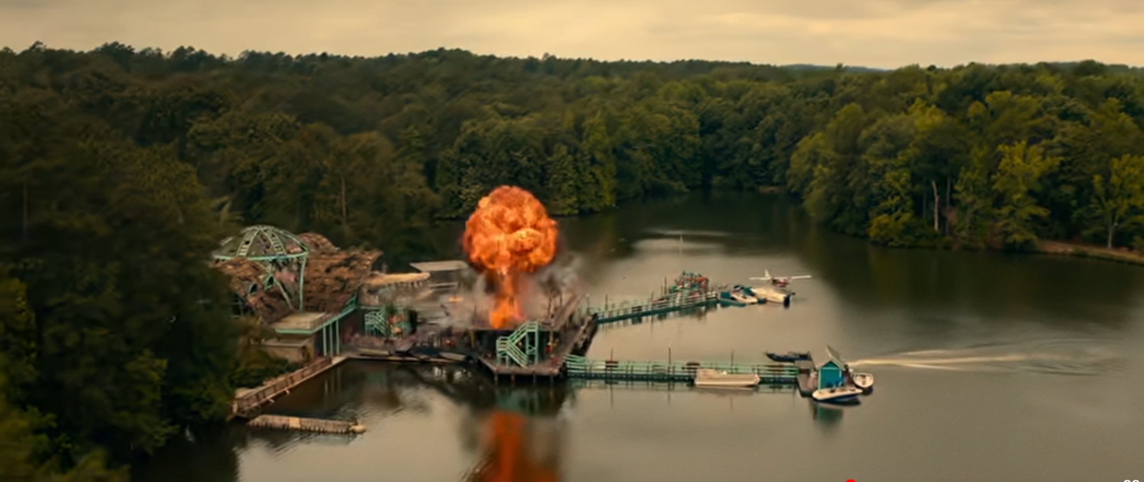 "Bad Boys: Ride or Die" from 2024 features a major action sequence at Stone Mountain Park masquerading as Florida. (Courtesy of Columbia Pictures)