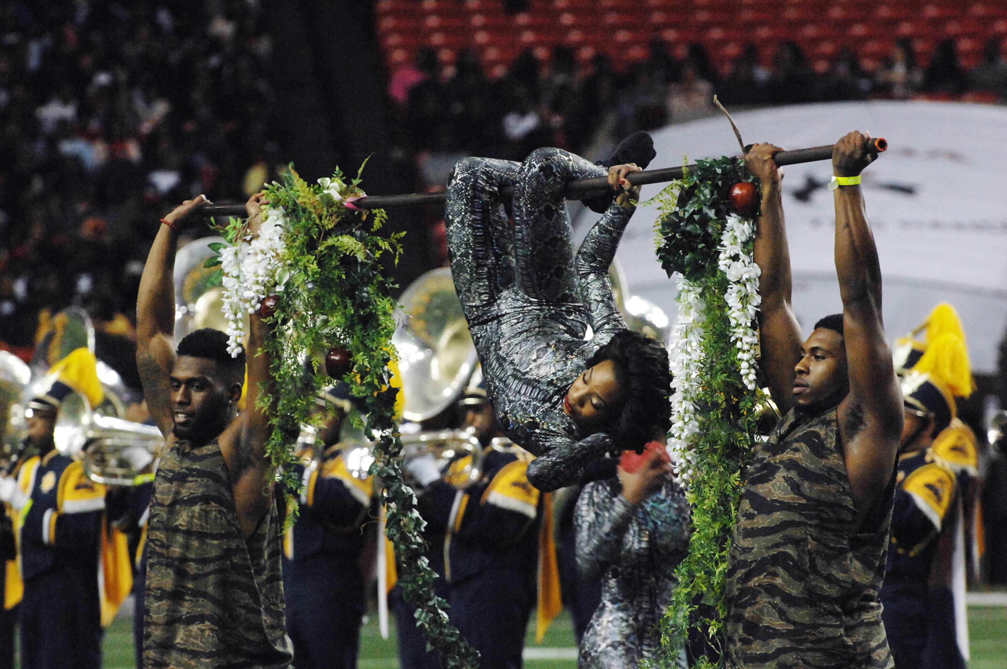 012817 The North Carolina A&T Marching Band performs with it's dance team. Battle of the Bands at the Georgia Dome in Atlanta.
W.A. Bridges Jr. special