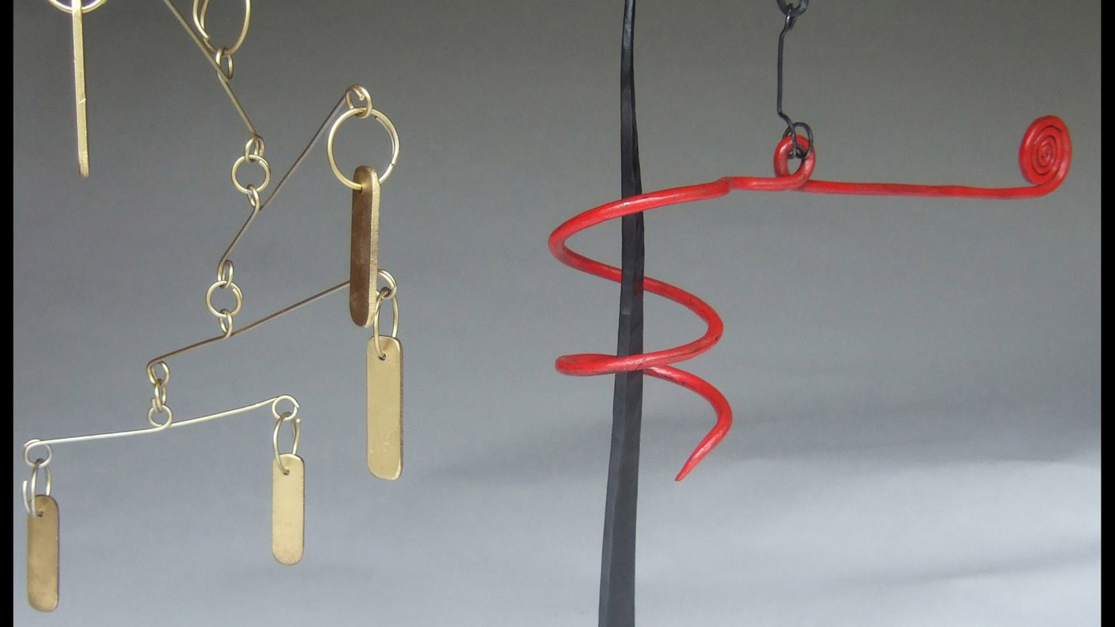 Kentucky metal smith Lloyd Hughes’ artwork includes small-scale sculptures with moving parts and mobiles. Contributed by HughesMetals.com