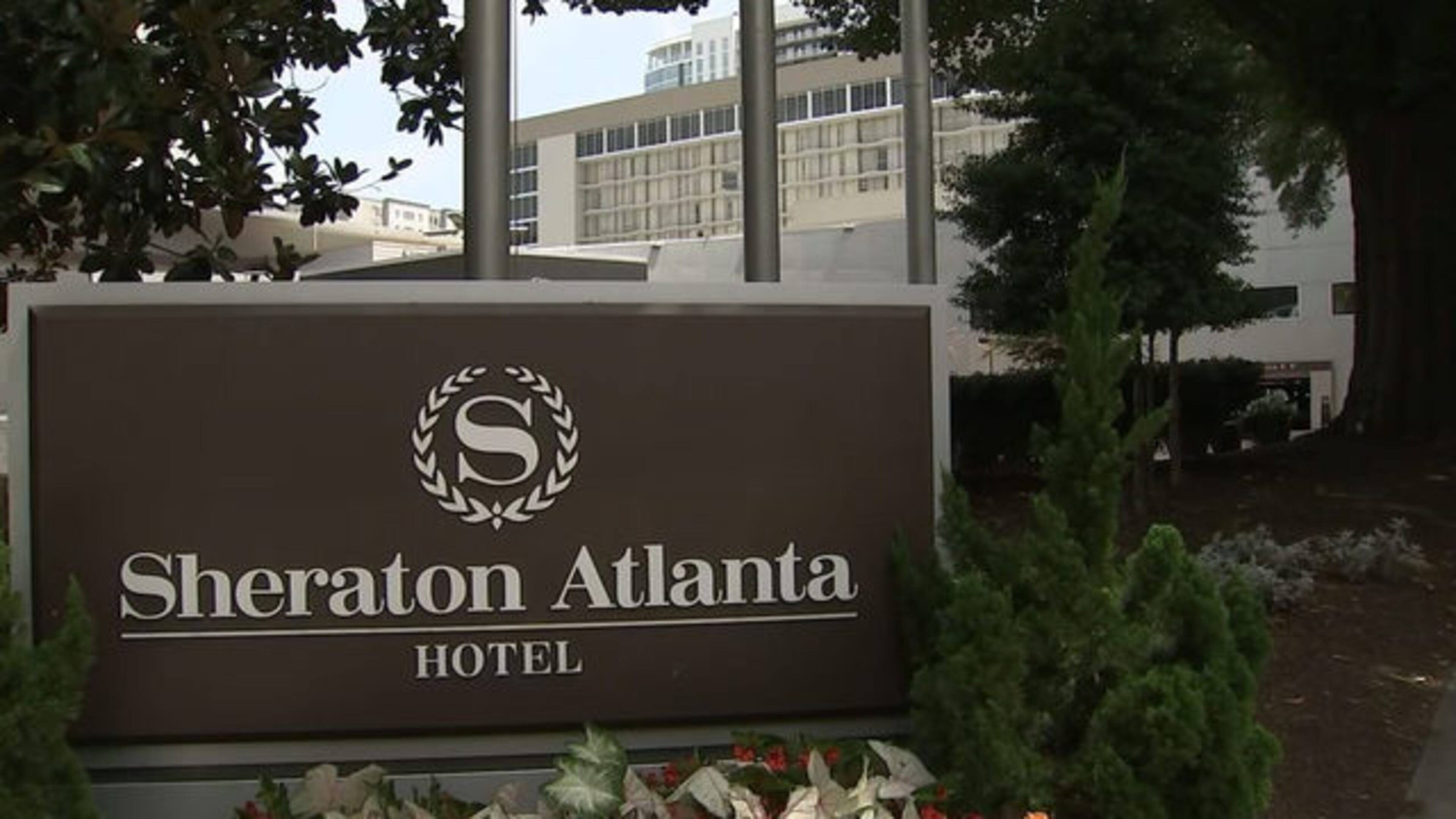 <p>The downtown Atlanta Sheraton Hotel where three people possibly caught Legionnaires' disease. The Georgia Department of Health closed the hotel until further notice.</p> <p> </p>