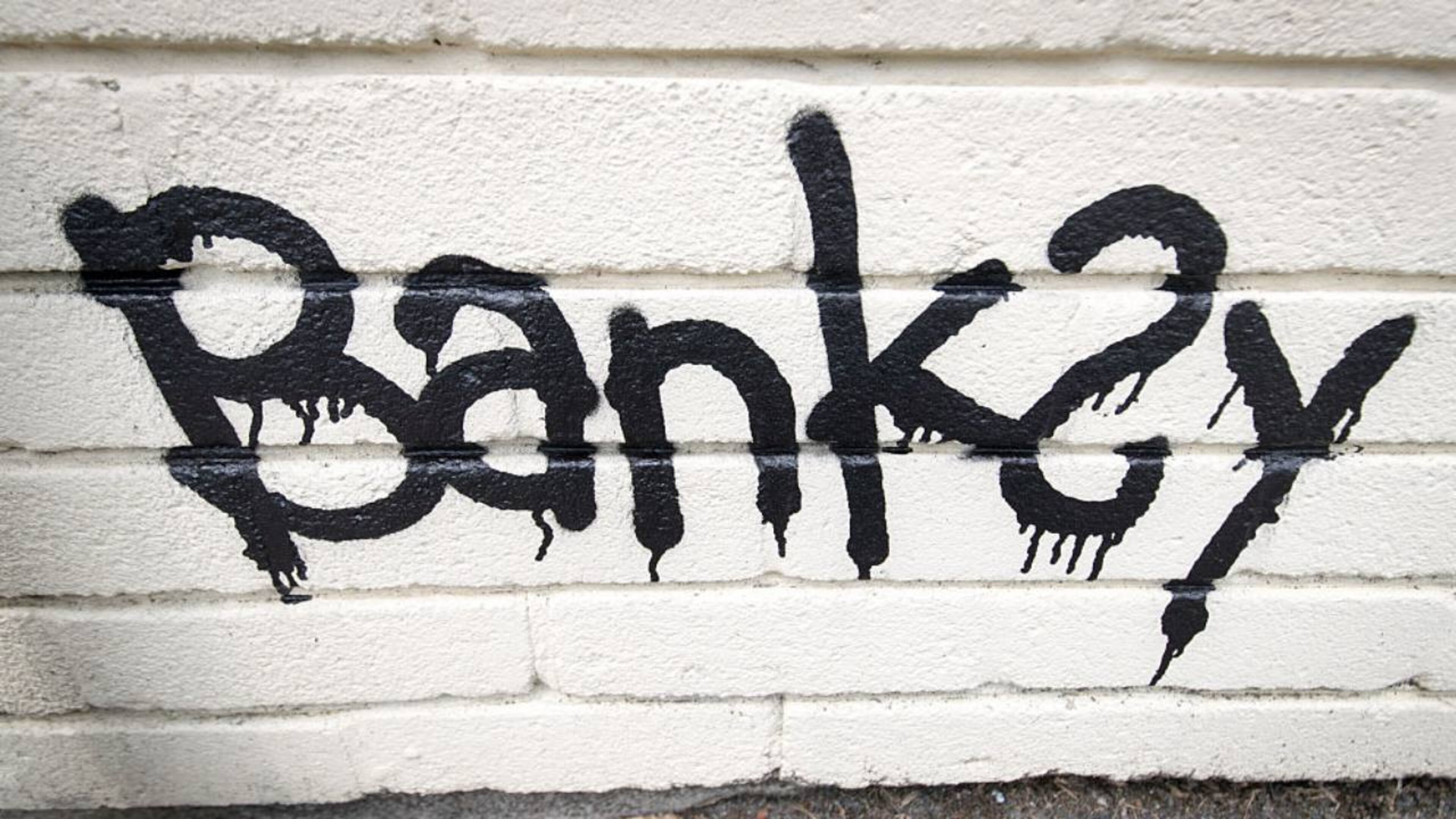 Street artist Banksy apparently made an appearance at a Venice art show.