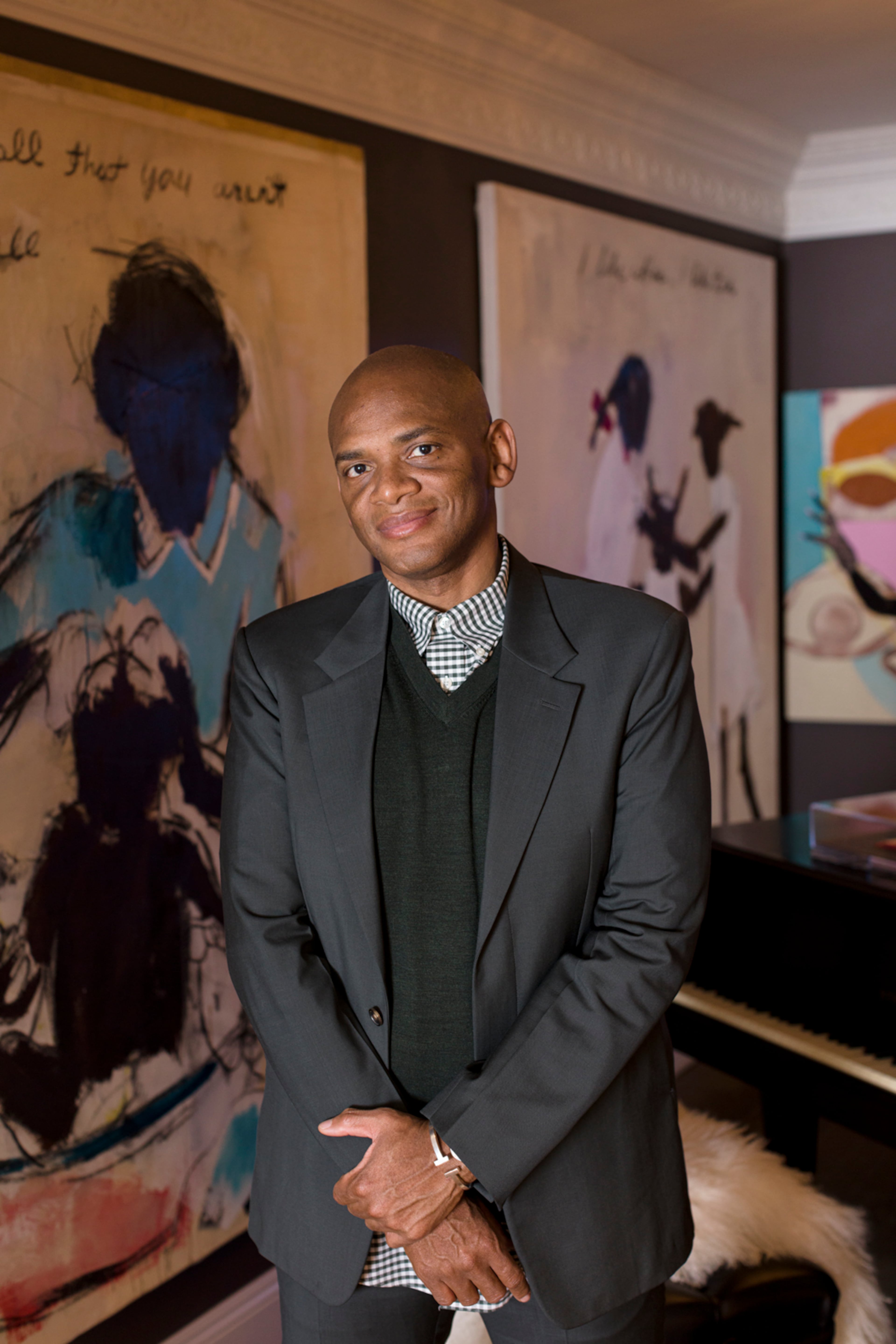 Art collector and creative director of UTA Fine Arts Arthur Lewis, will oversee the Los Angeles talent agency's new exhibition space in Midtown.
(Courtesy of Jeff McLane)