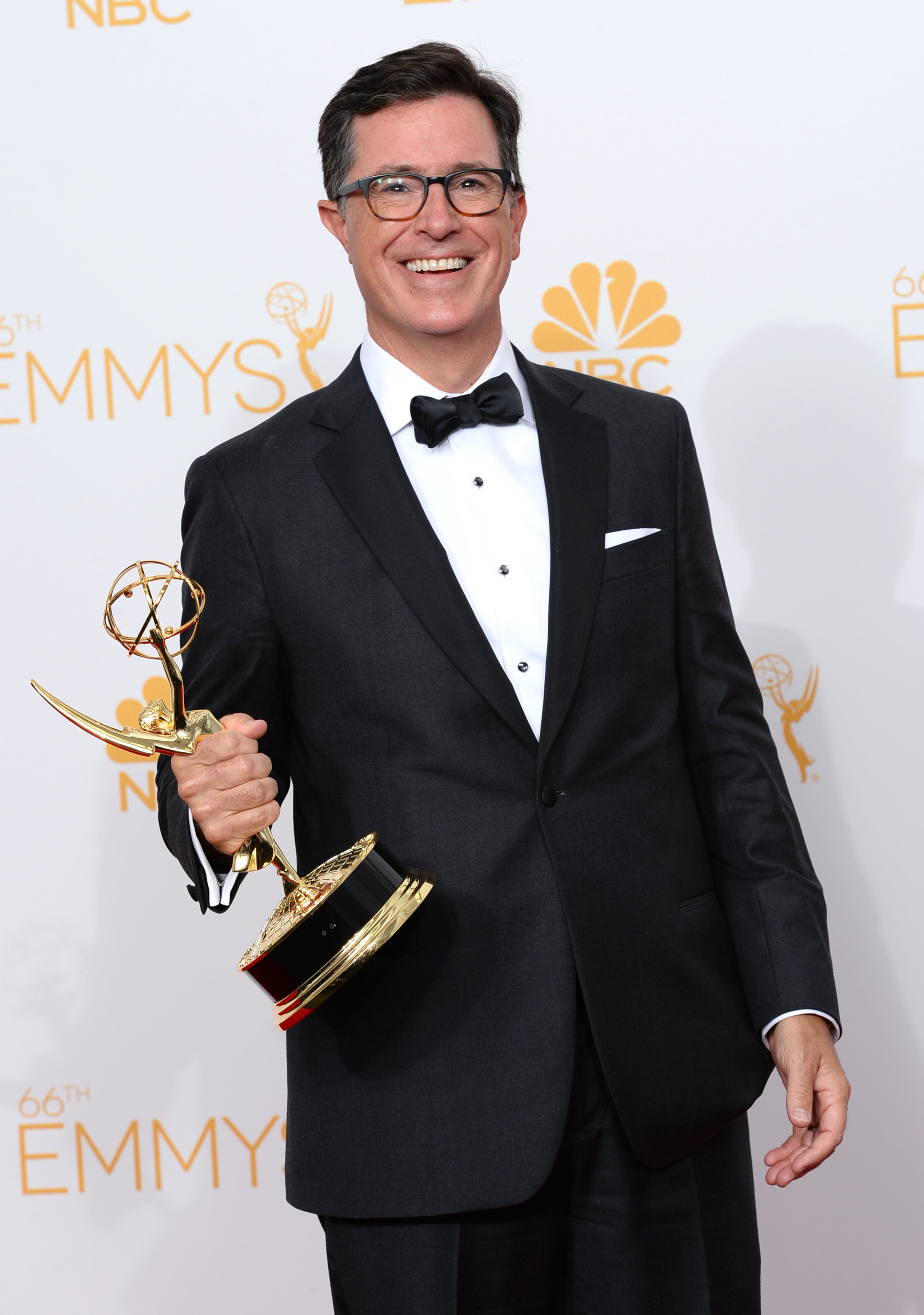 Stephen Colbert left the show in 2005 to launch his own companion show, The Colbert Report," which he hosted for a decade. Then, in late 2014, he exited Comedy Central for CBS, where in September he will step into the late-night time "Late Show" slot long occupied by David Letterman. (Photo by Jordan Strauss/Invision/AP, File)