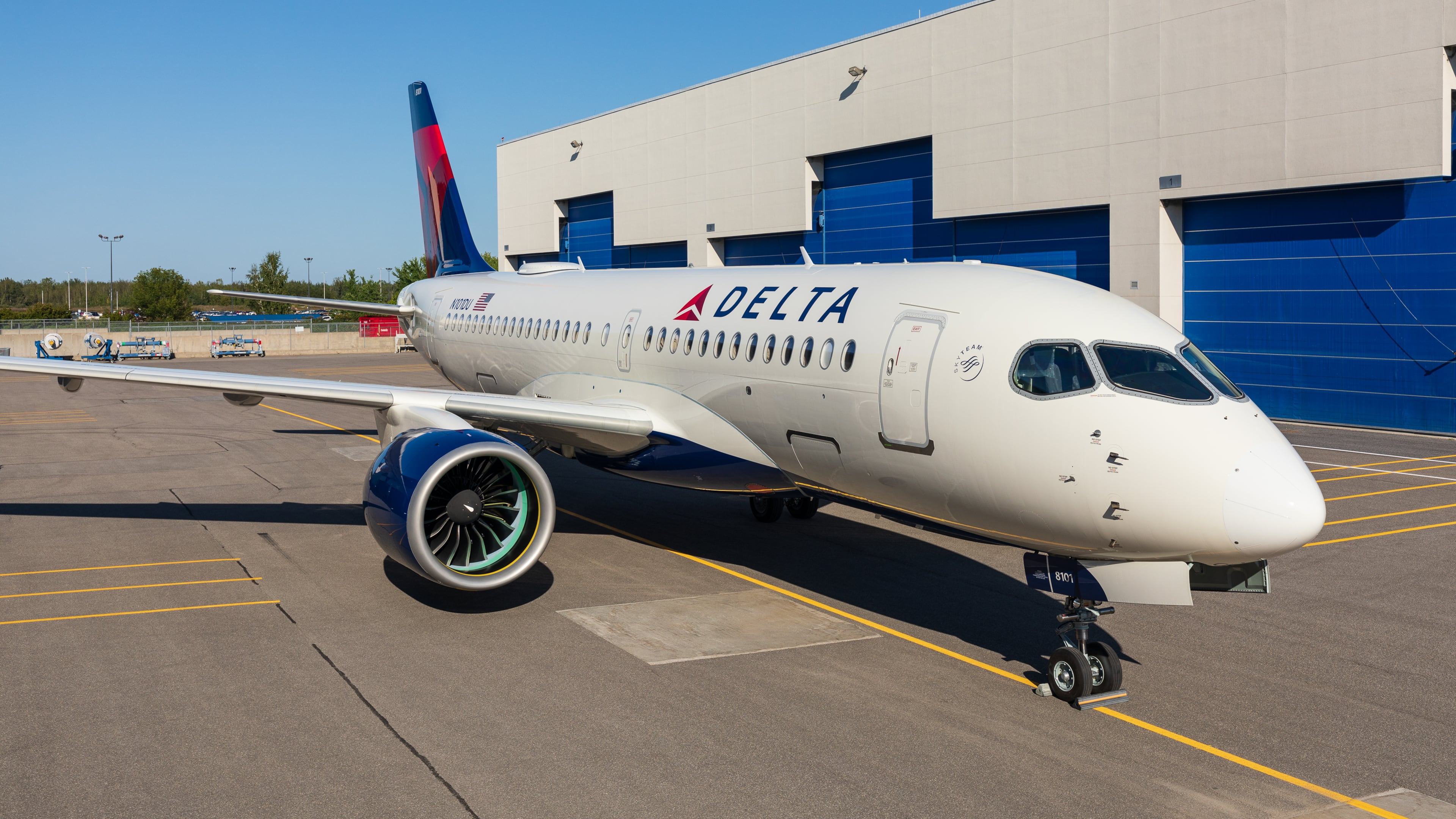 Delta Airbus A220. Source: Delta Air Lines