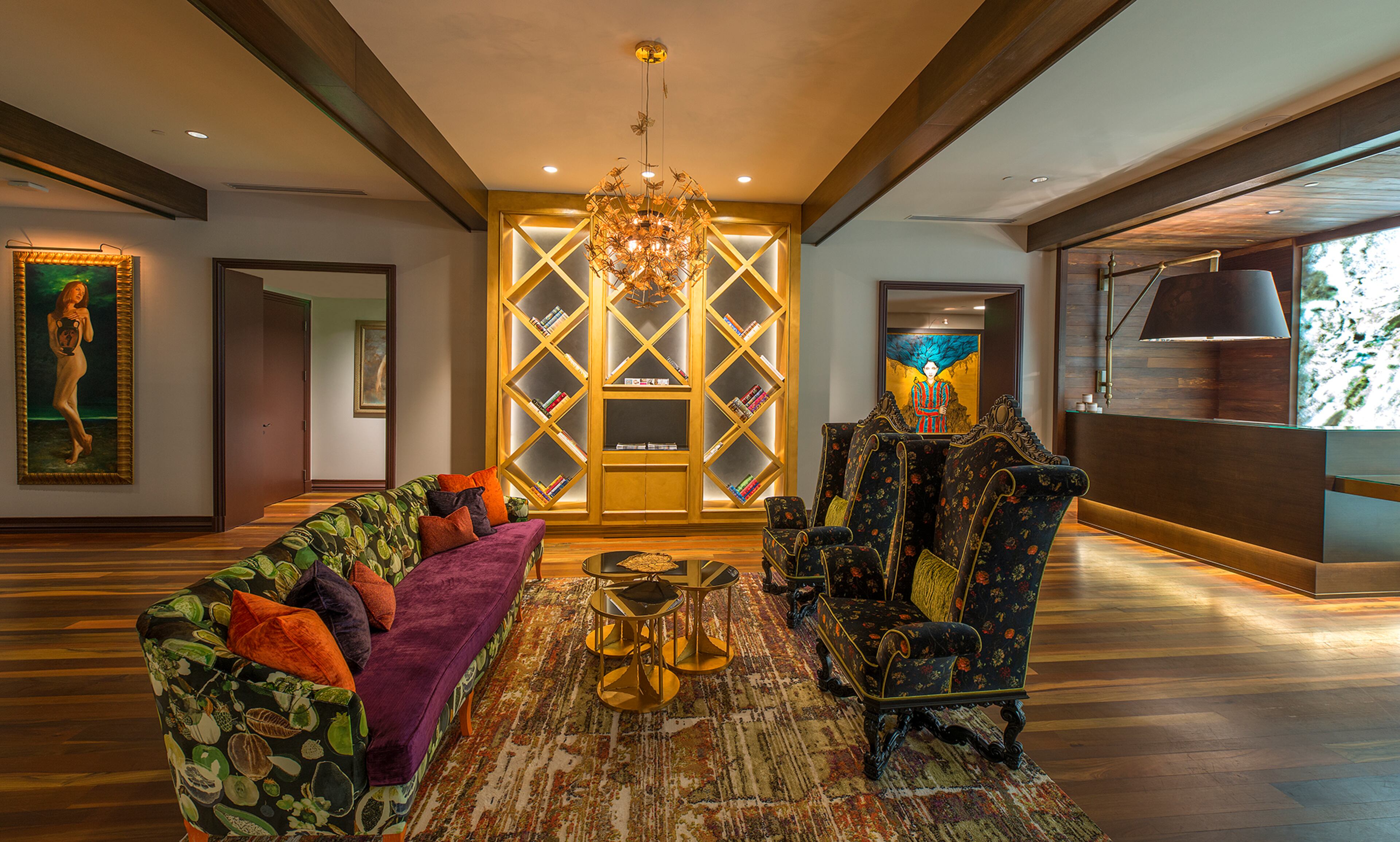 Grand Bohemian Hotel in Mountain Brook, Alabama, houses the Kessler Collection's largest art collection with 2,600 square feet of gallery space.
Courtesy of Grand Bohemian Hotel Mountain Brook