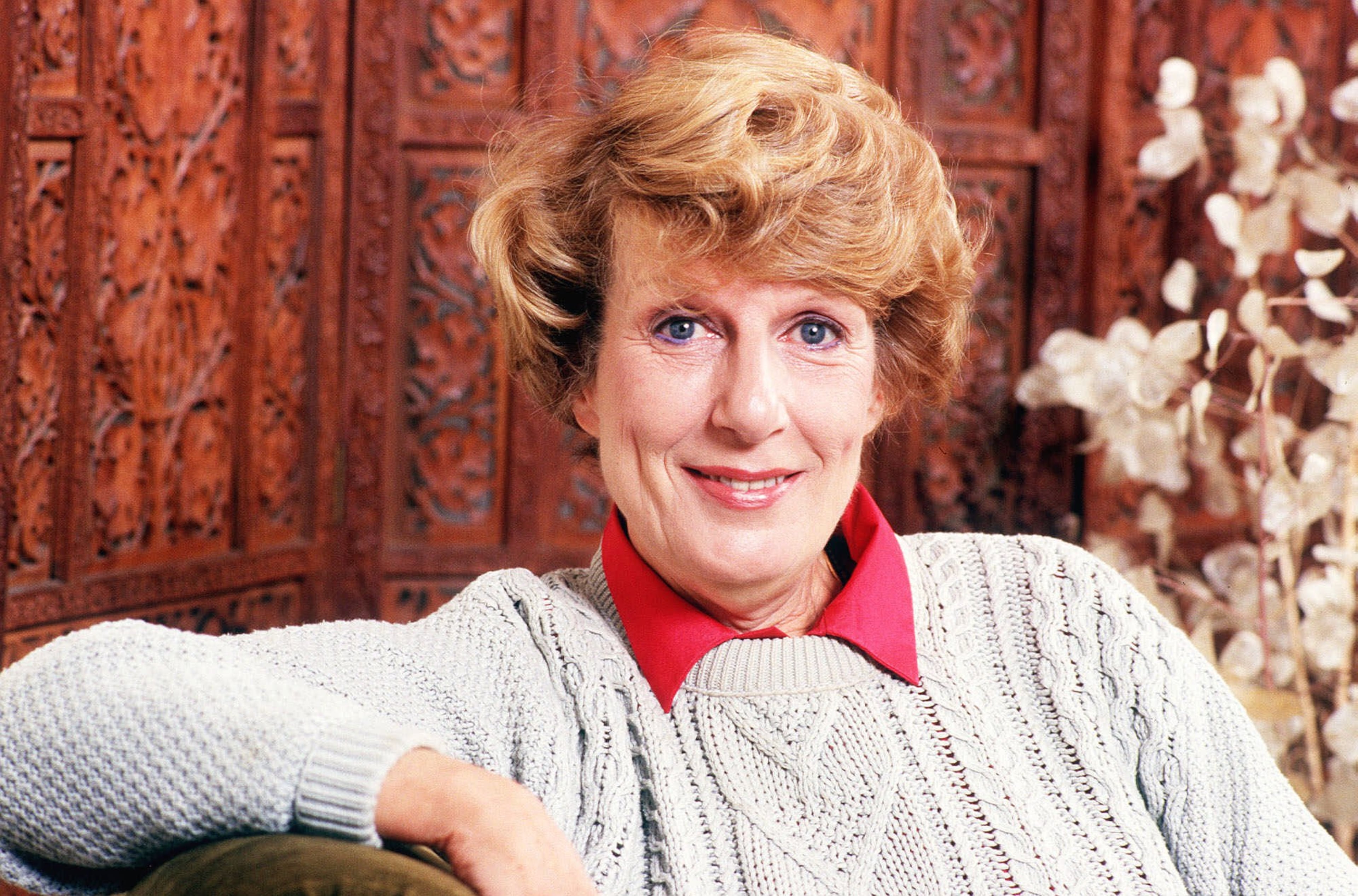 Nancy Marchand died of lung cancer in 2000 while starring as Tony Soprano's mother on "The Sopranos." Her character's death was written into the show.