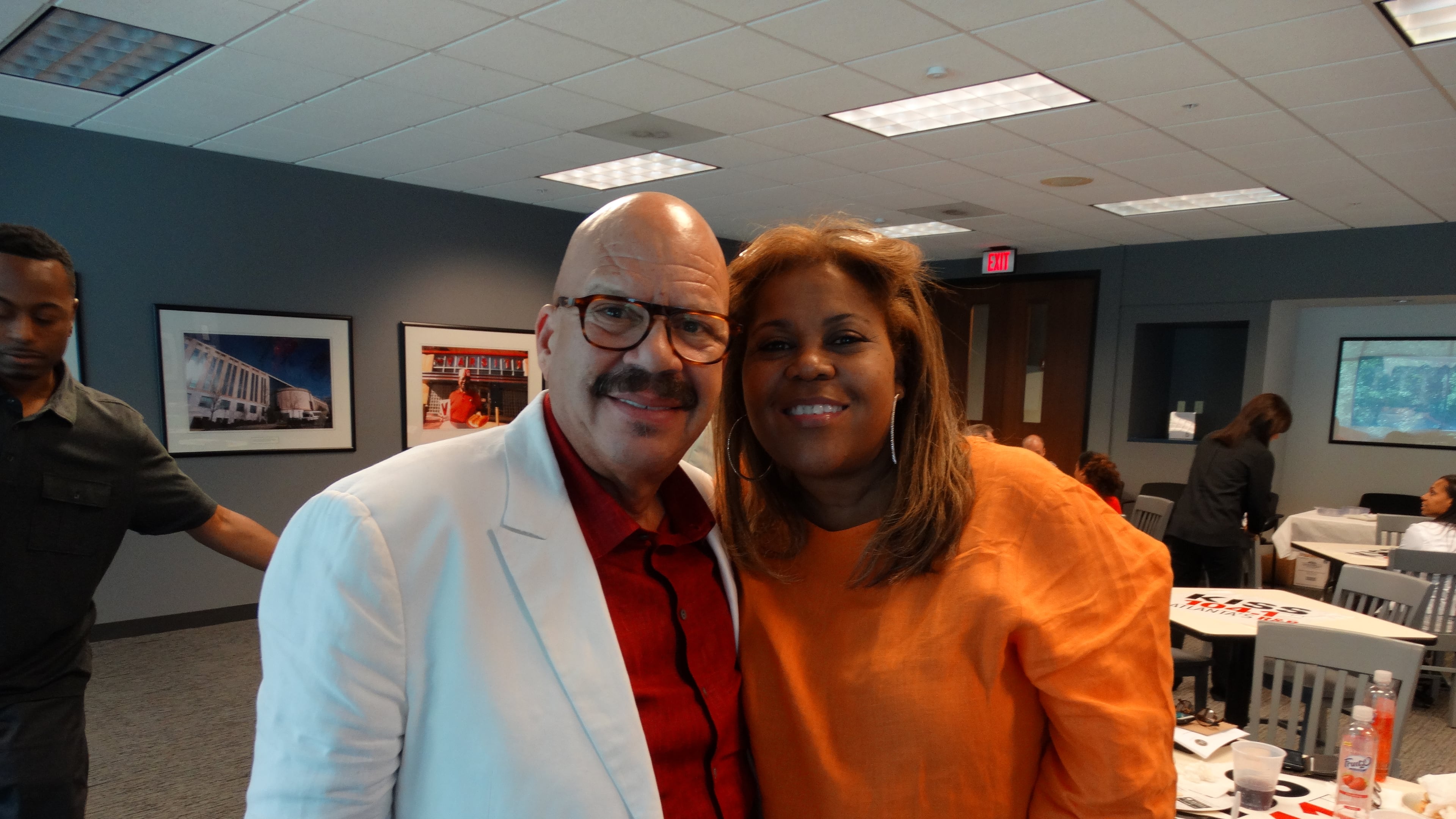 Tom Joyner last year during a visit to Kiss 104.1. CREDIT: Rodney Ho/ rho@ajc.com