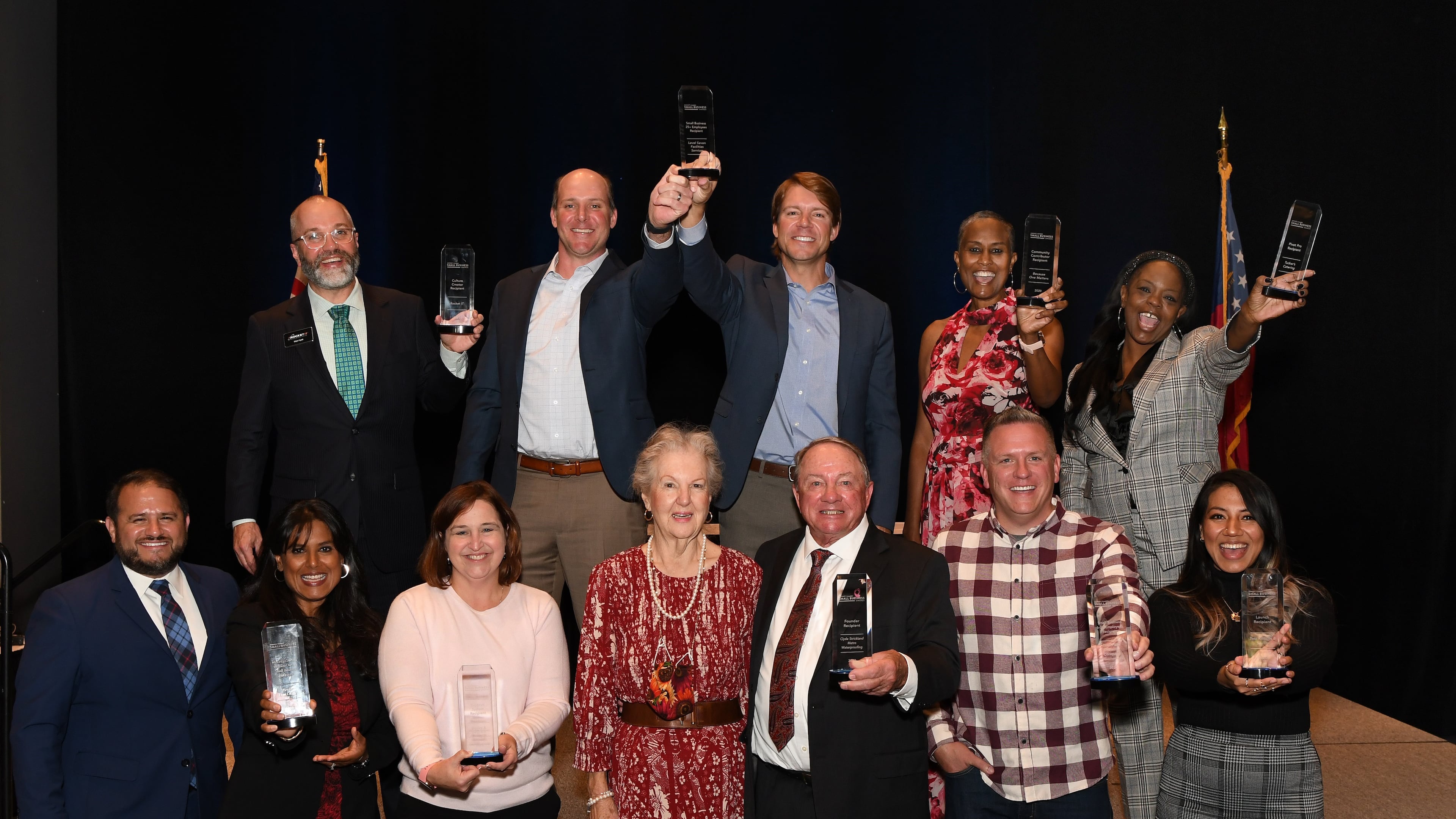Gwinnett Chamber recognized eleven Small Business Award winners for exhibiting best business practices and embodying the entrepreneurial spirit. (Courtesy Gwinnett Chamber)