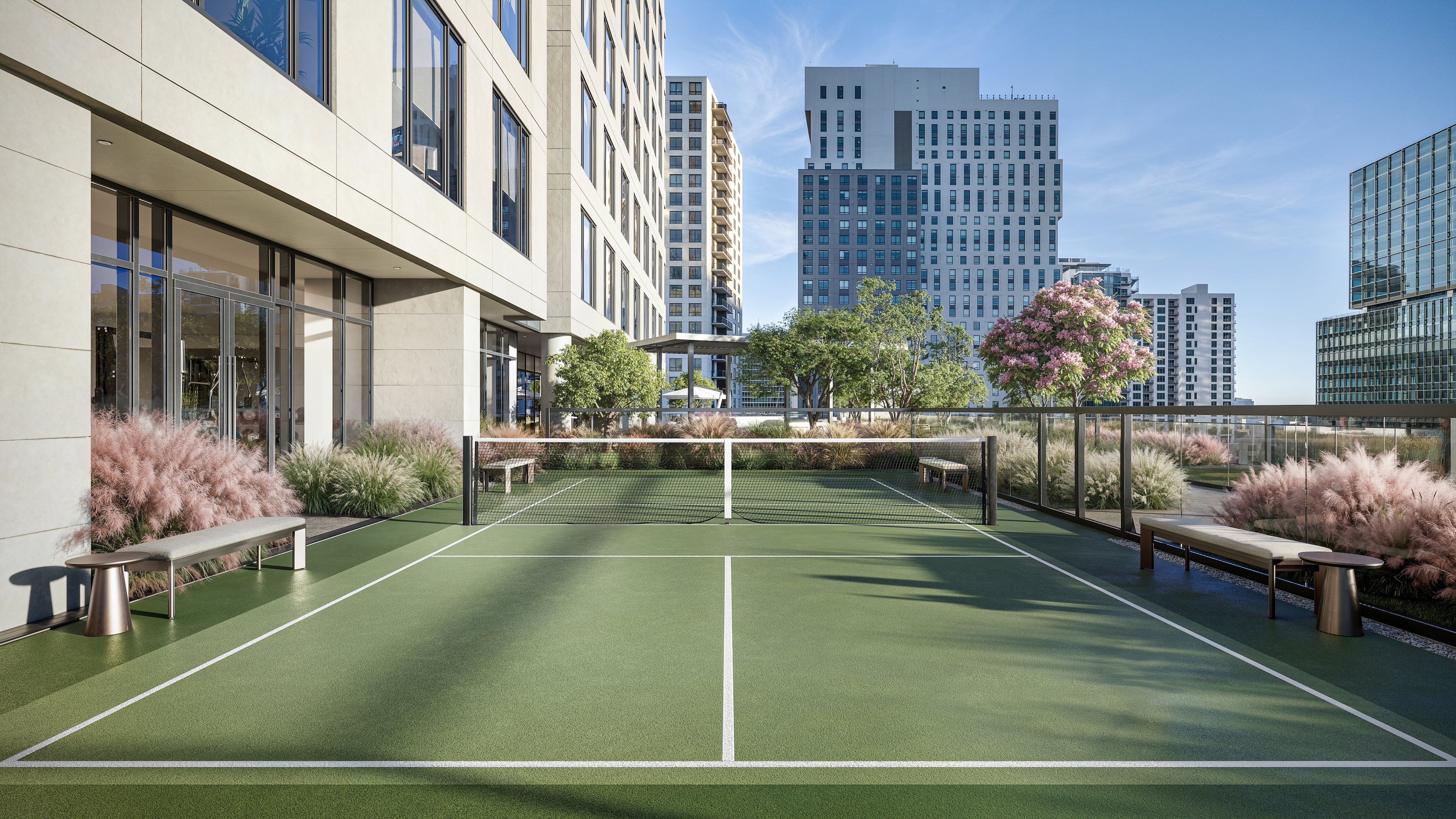 This is a rendering of Rockefeller Group's new 60-story skyscraper at 1072 W Peachtree St. in Midtown, which includes eight floors of new office space. (Courtesy of Eleven Visualisation)