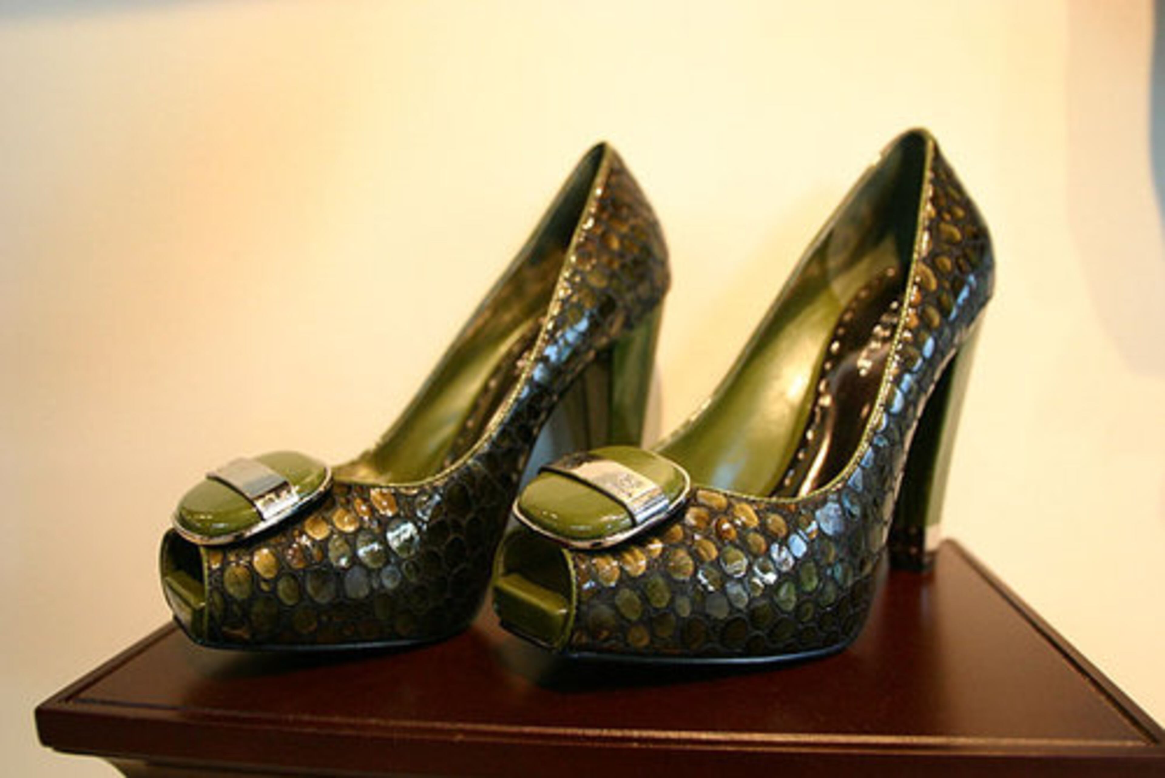 Blanco's shoes from BCBG.