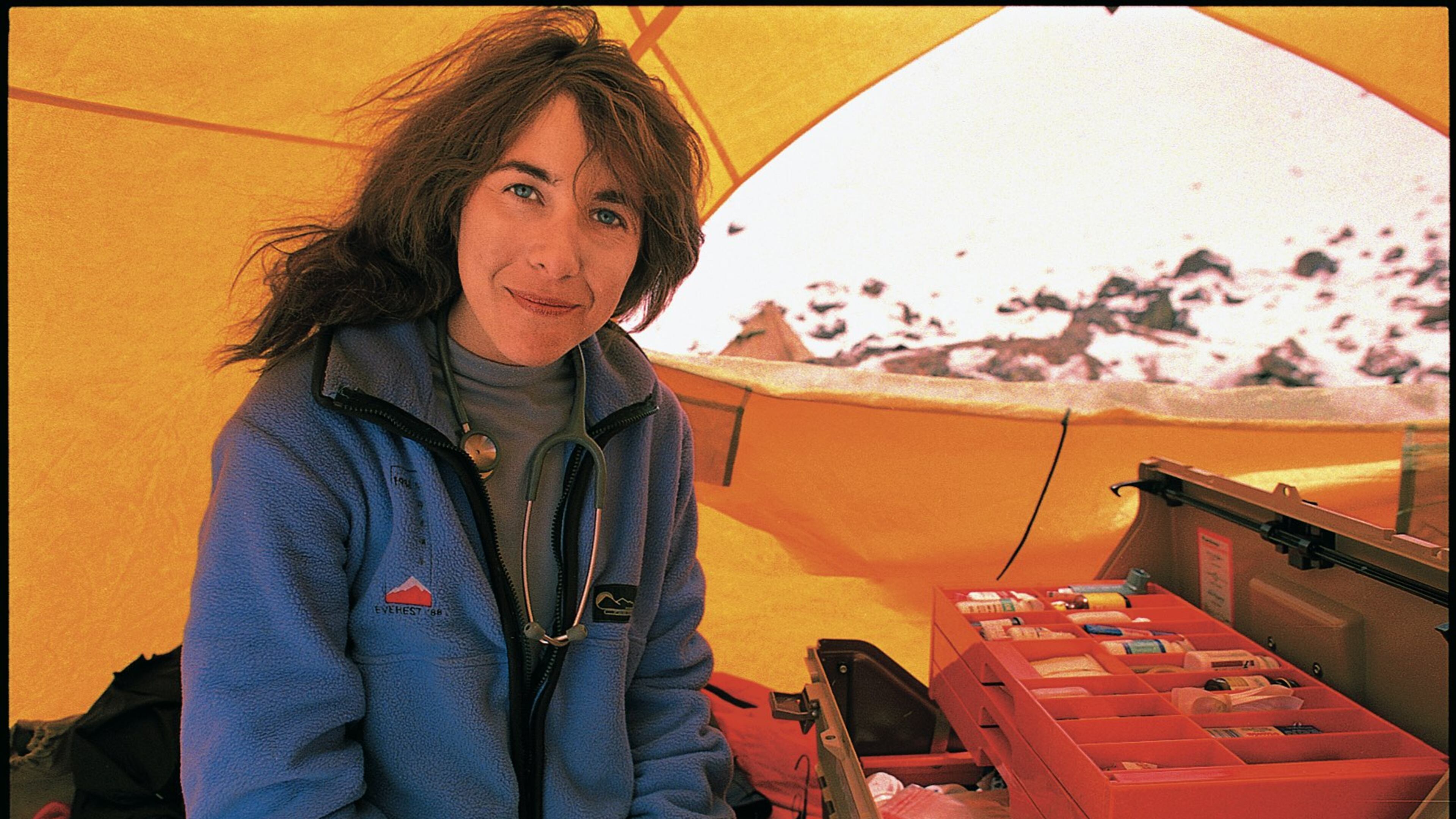 Mimi Zieman was team doctor on a historic expedition to summit Mt. Everest in 1988.
Courtesy of Mimi Zieman